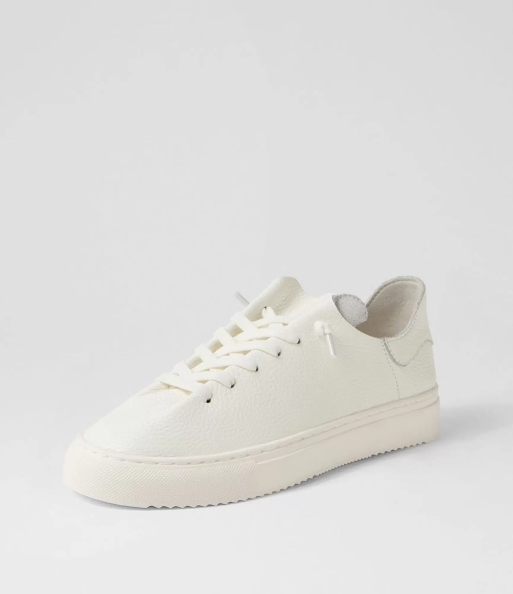Cheap Midas Shoes Albi White Tumble Leather Sneakers