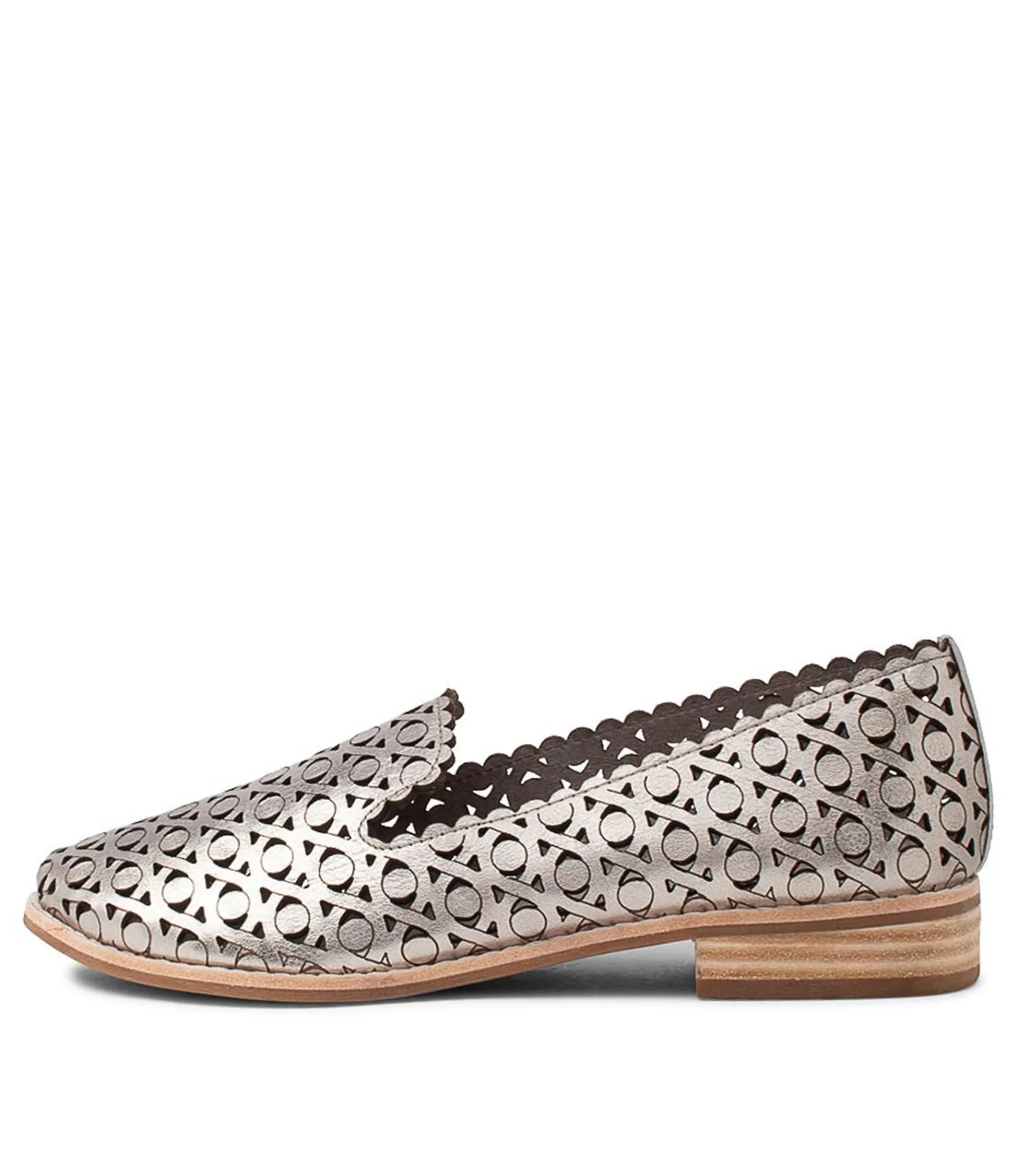 Cheap Midas Shoes Alder Argento Leather Loafers