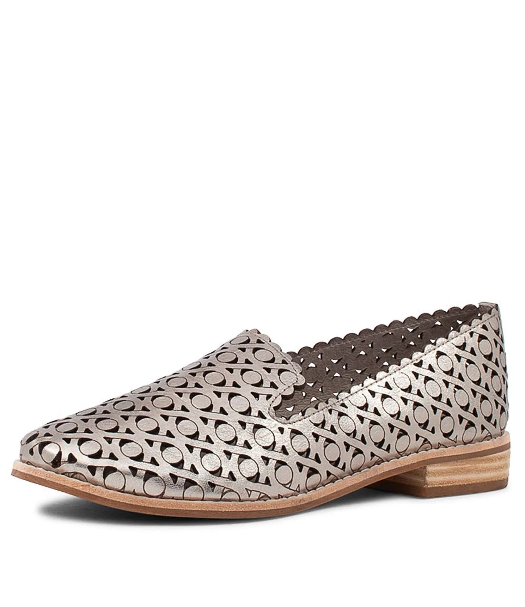 Cheap Midas Shoes Alder Argento Leather Loafers