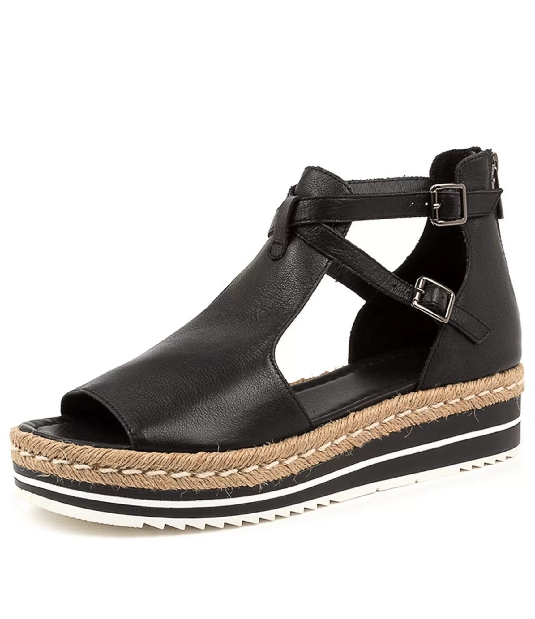 Fashion Midas Shoes Alexus Black Leather