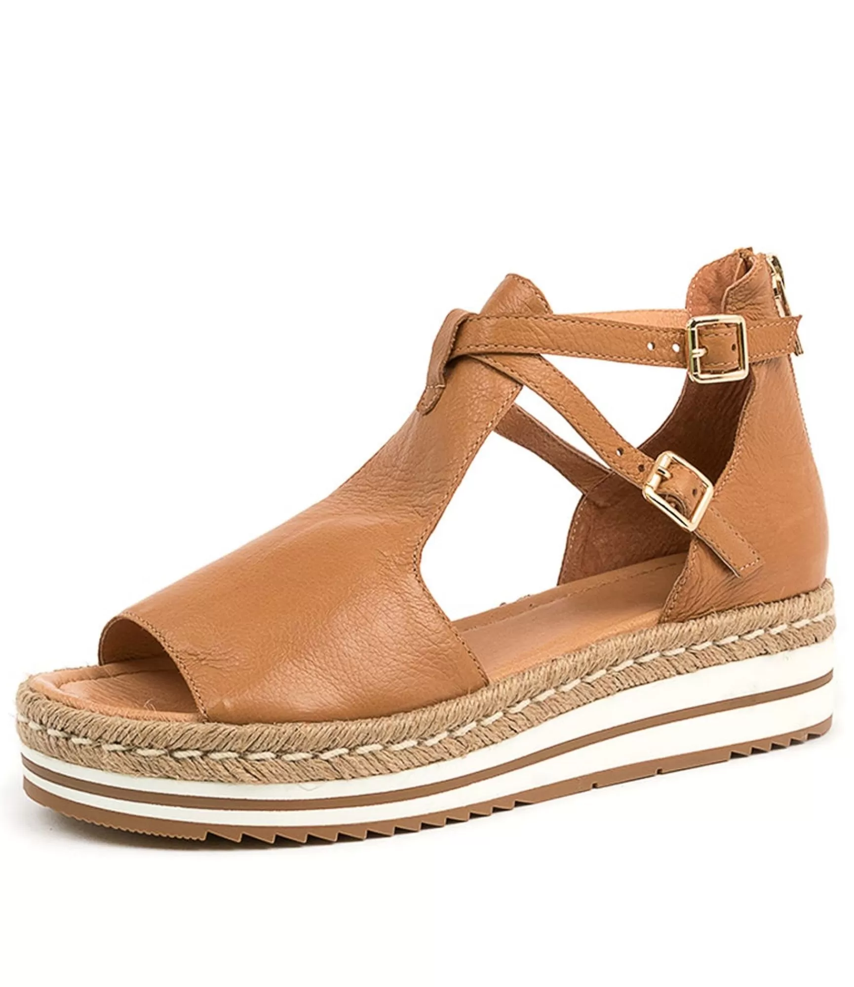 Clearance Midas Shoes Alexus Dk Tan Leather