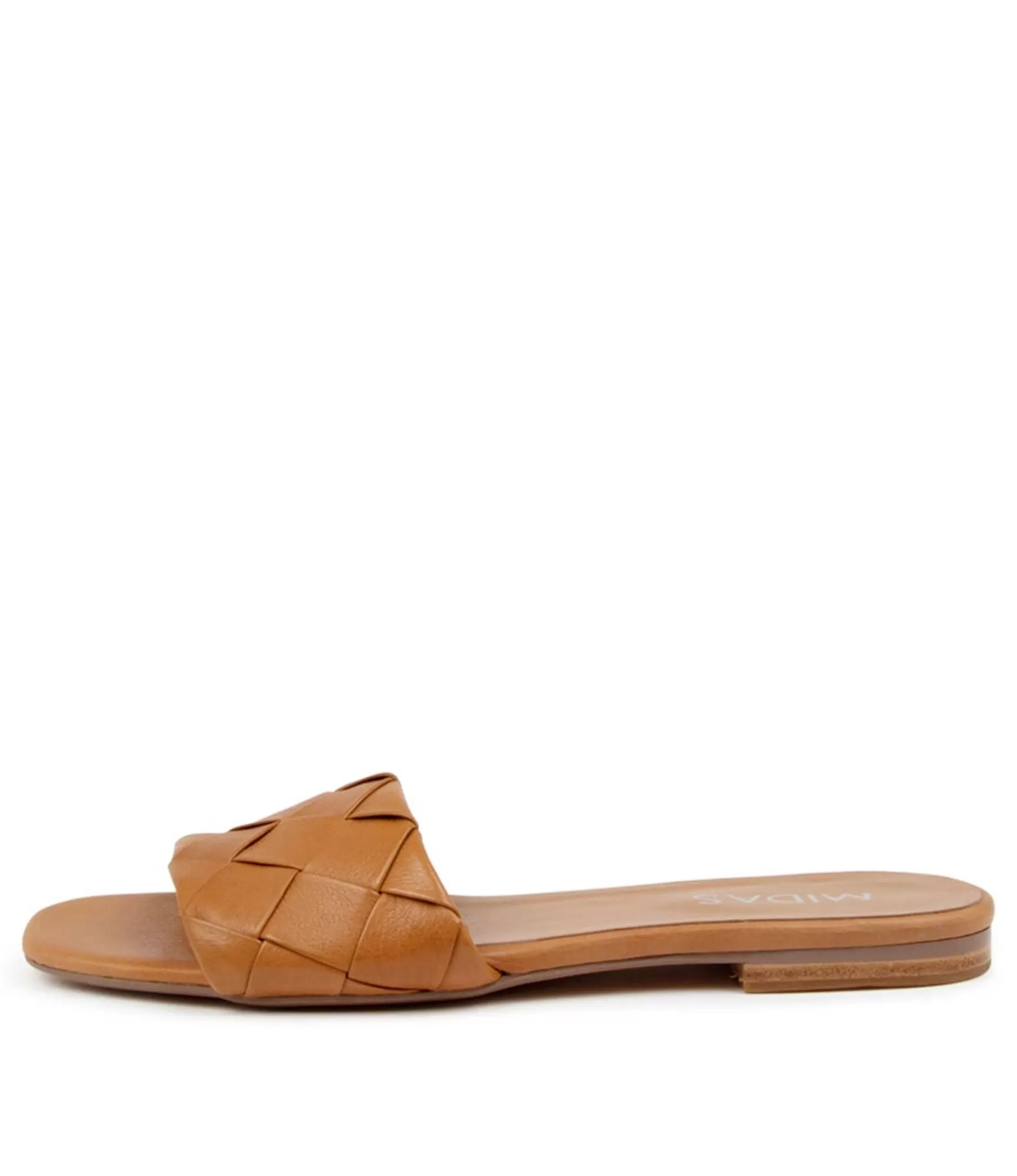 Fashion Midas Shoes Allday Dk Tan Leather