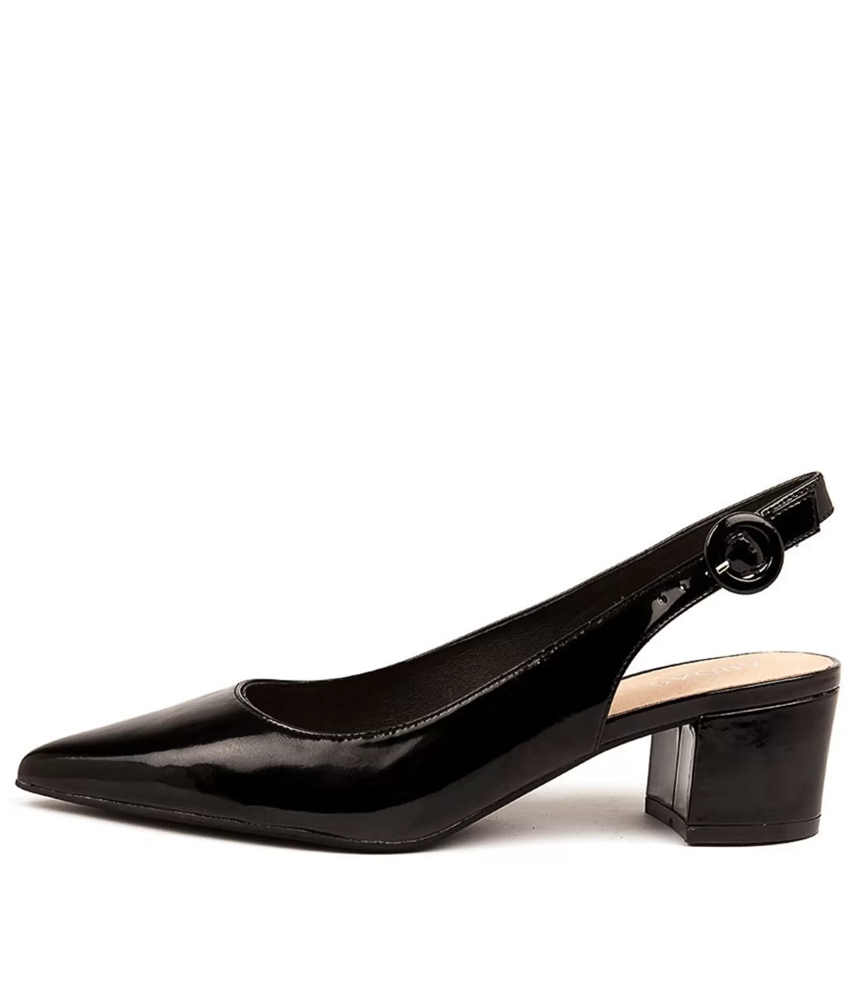 Sale Midas Shoes Amali Black Patent Lea
