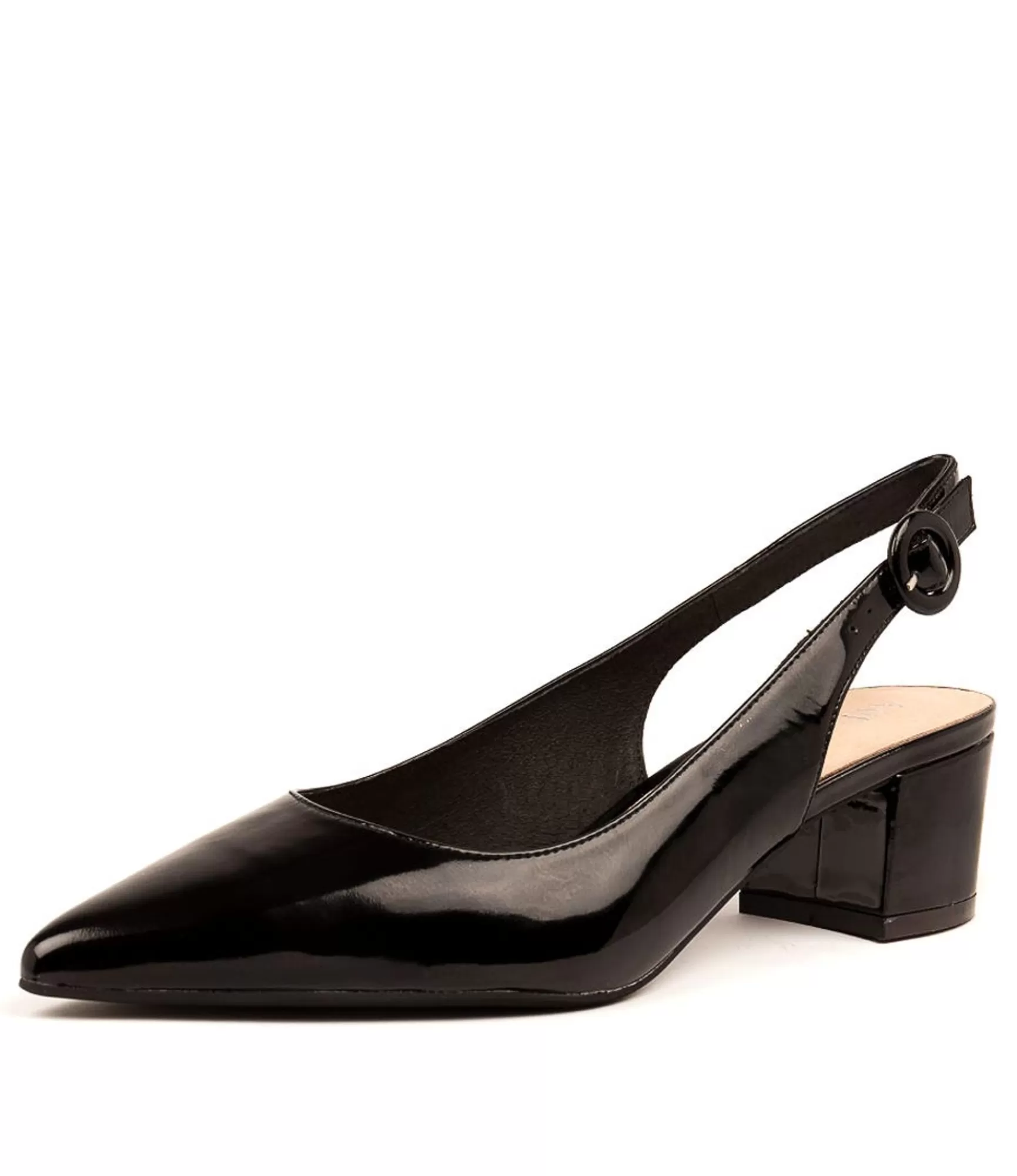 Sale Midas Shoes Amali Black Patent Lea