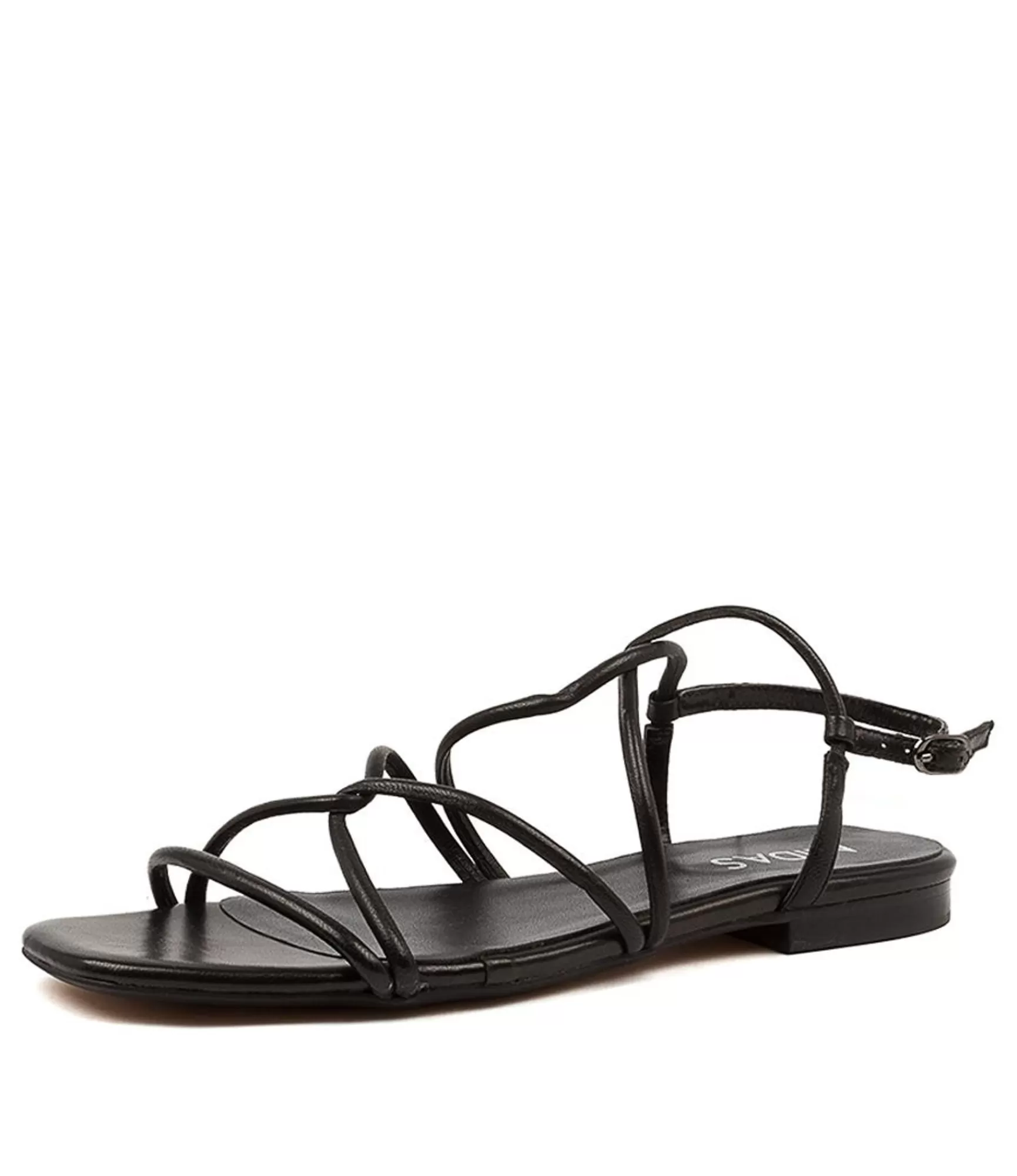 Fashion Midas Shoes Amari Black Leather