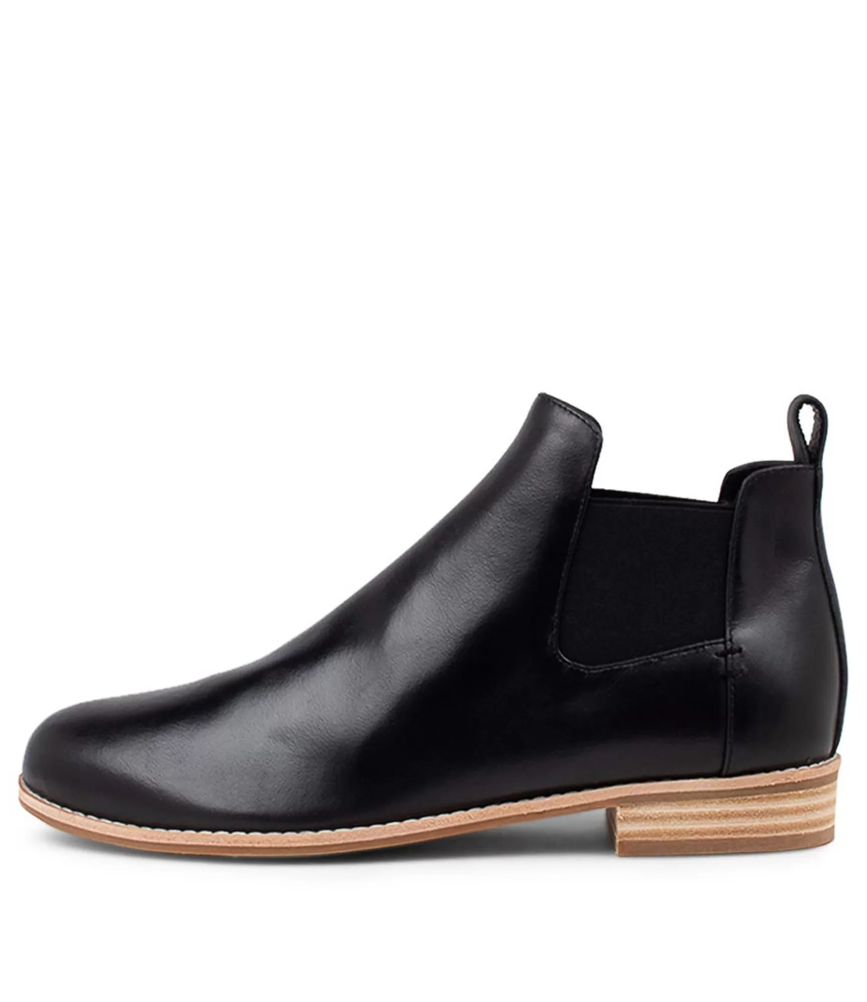 Cheap Midas Shoes Arbour Black Leather Chelsea Boots