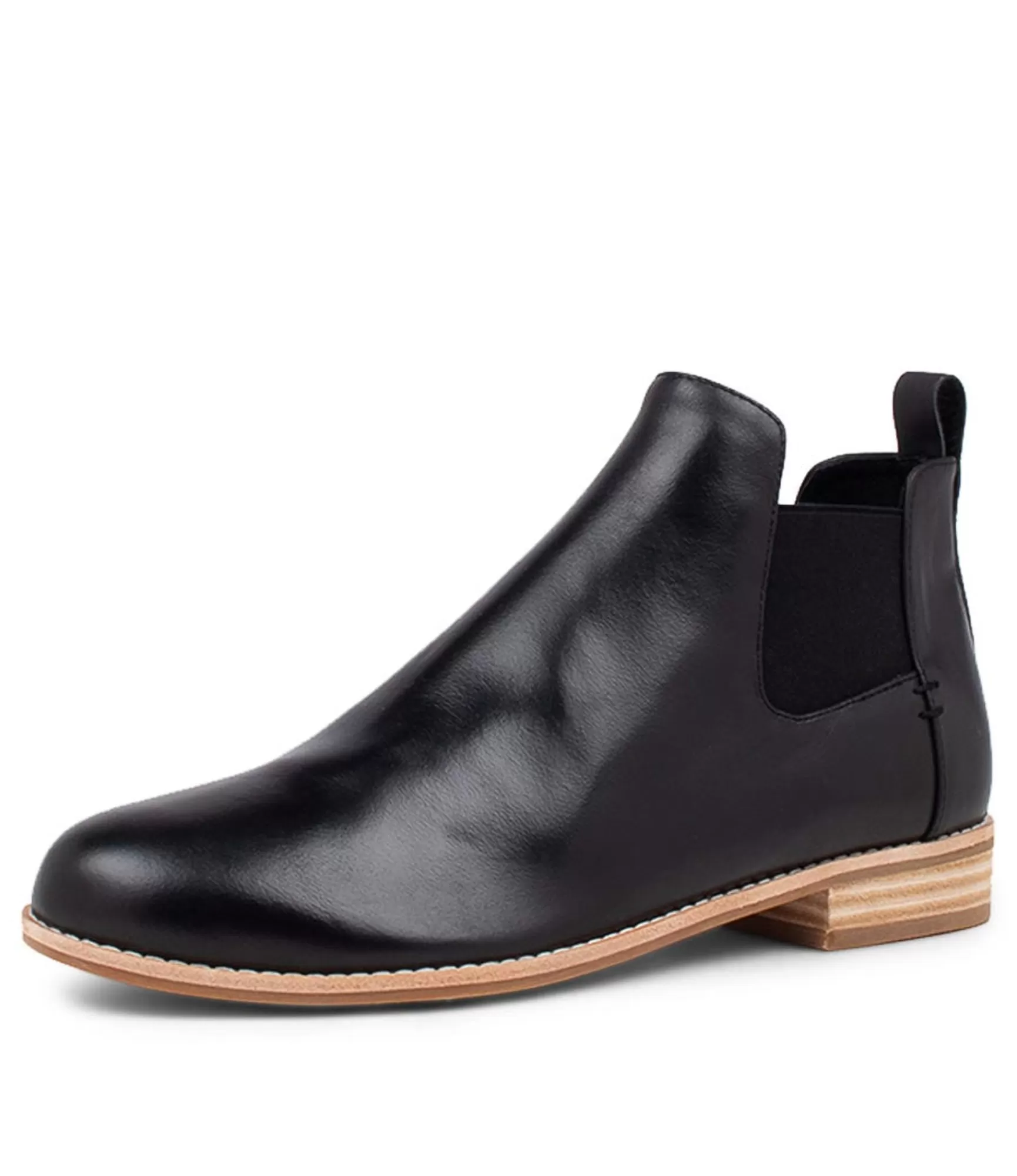 Cheap Midas Shoes Arbour Black Leather Chelsea Boots