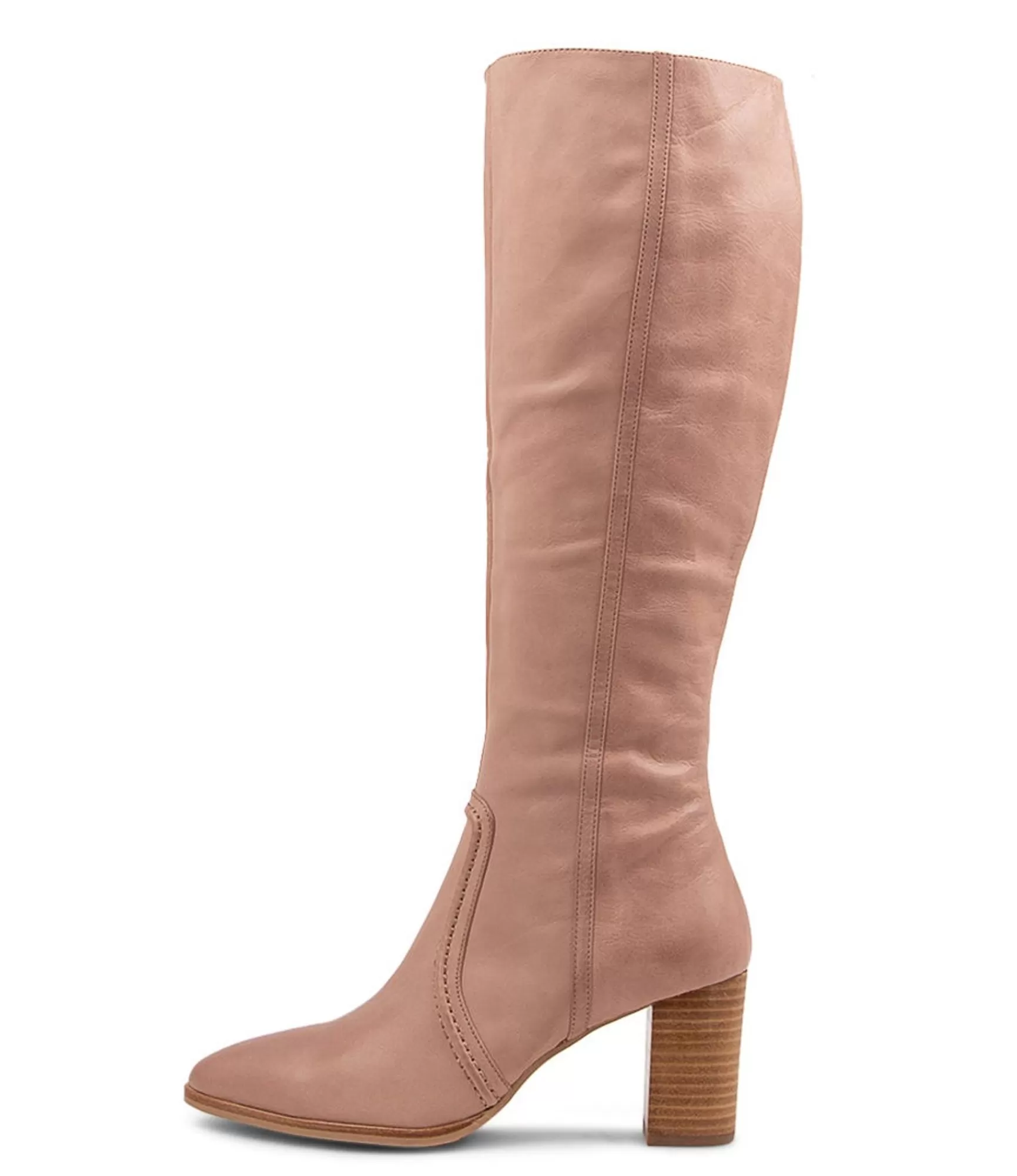 Store Midas Shoes Armin Cafe Leather Knee High Boots
