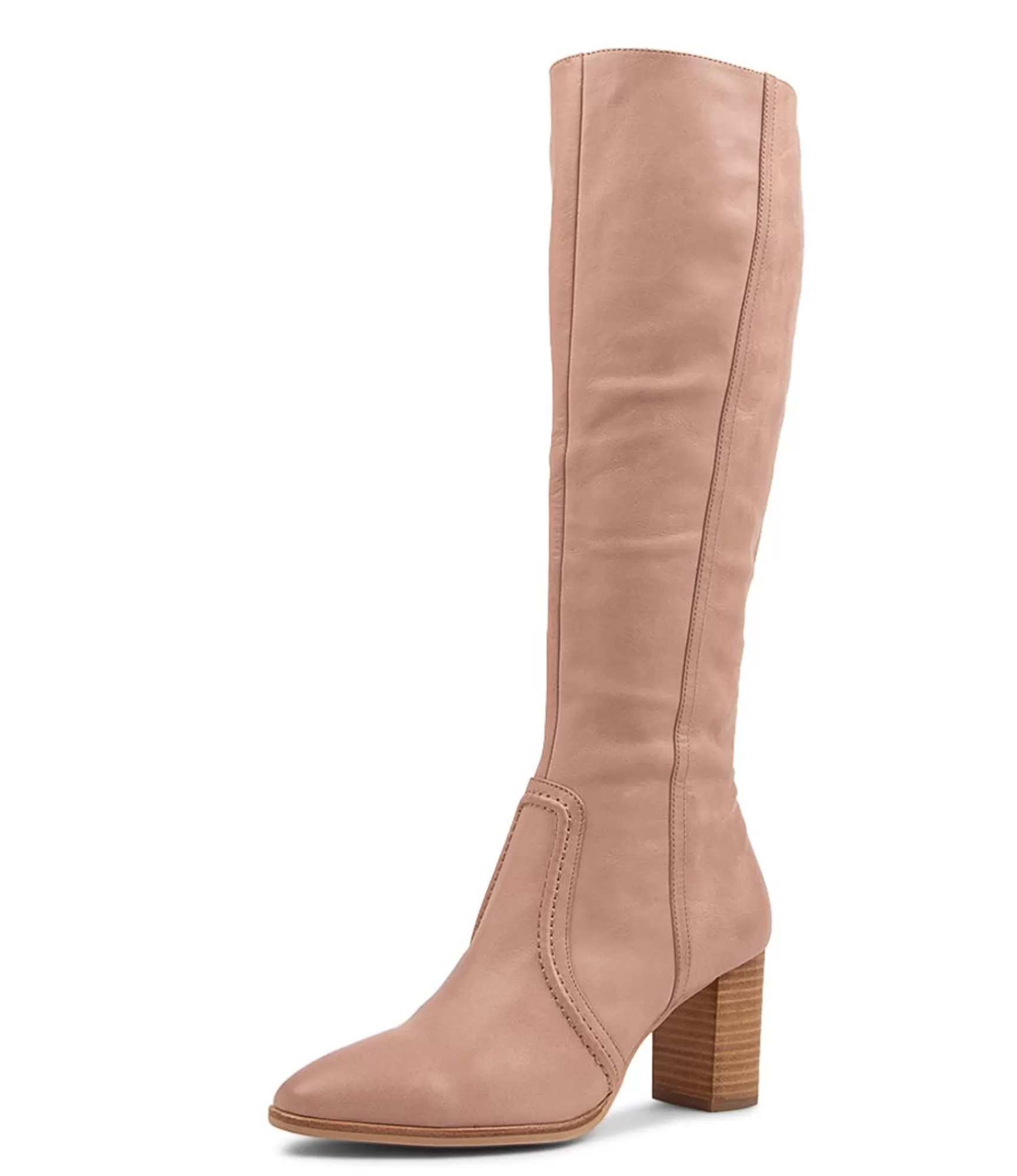 Store Midas Shoes Armin Cafe Leather Knee High Boots