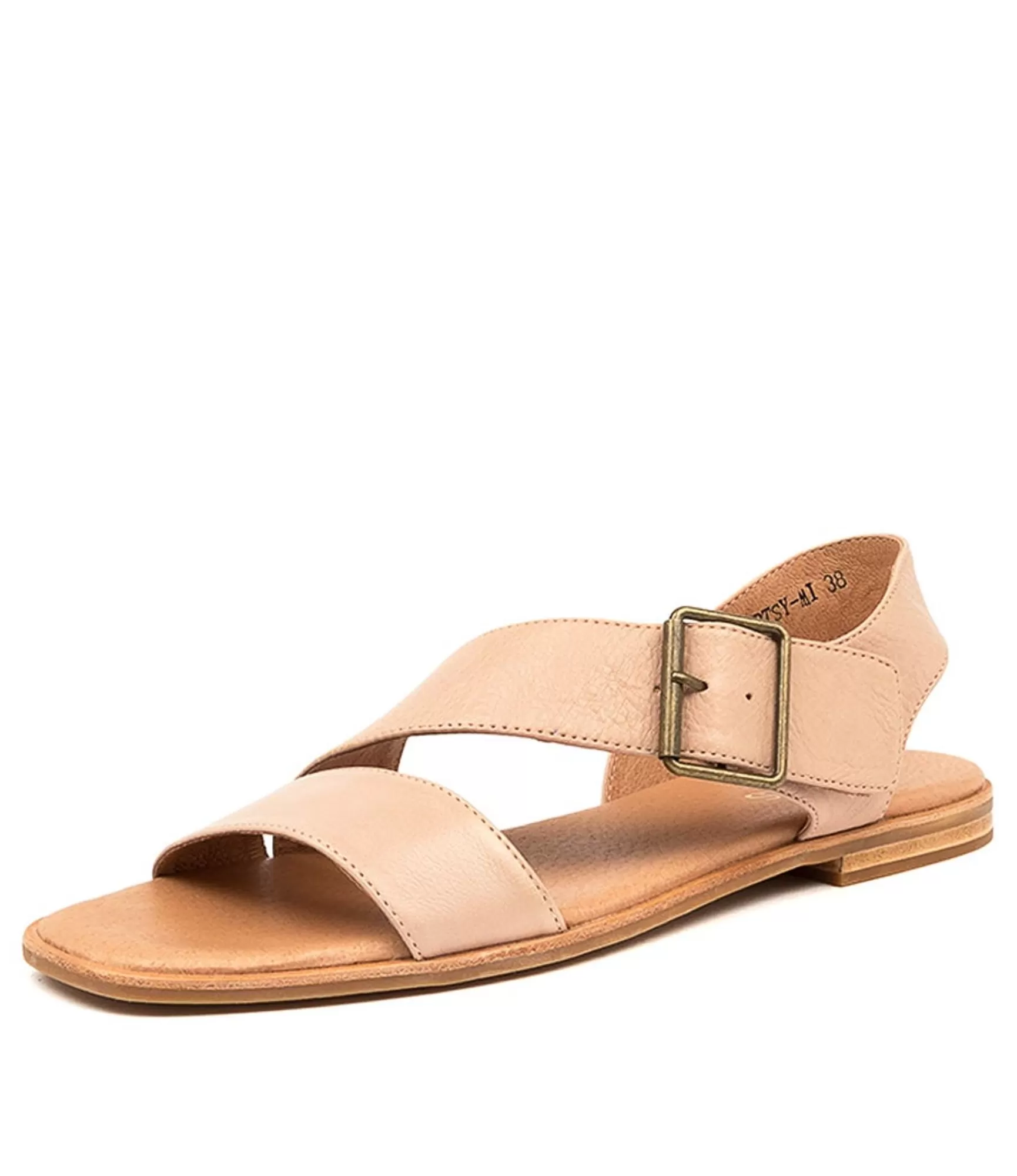 Sale Midas Shoes Artsy Dk Nude Leather