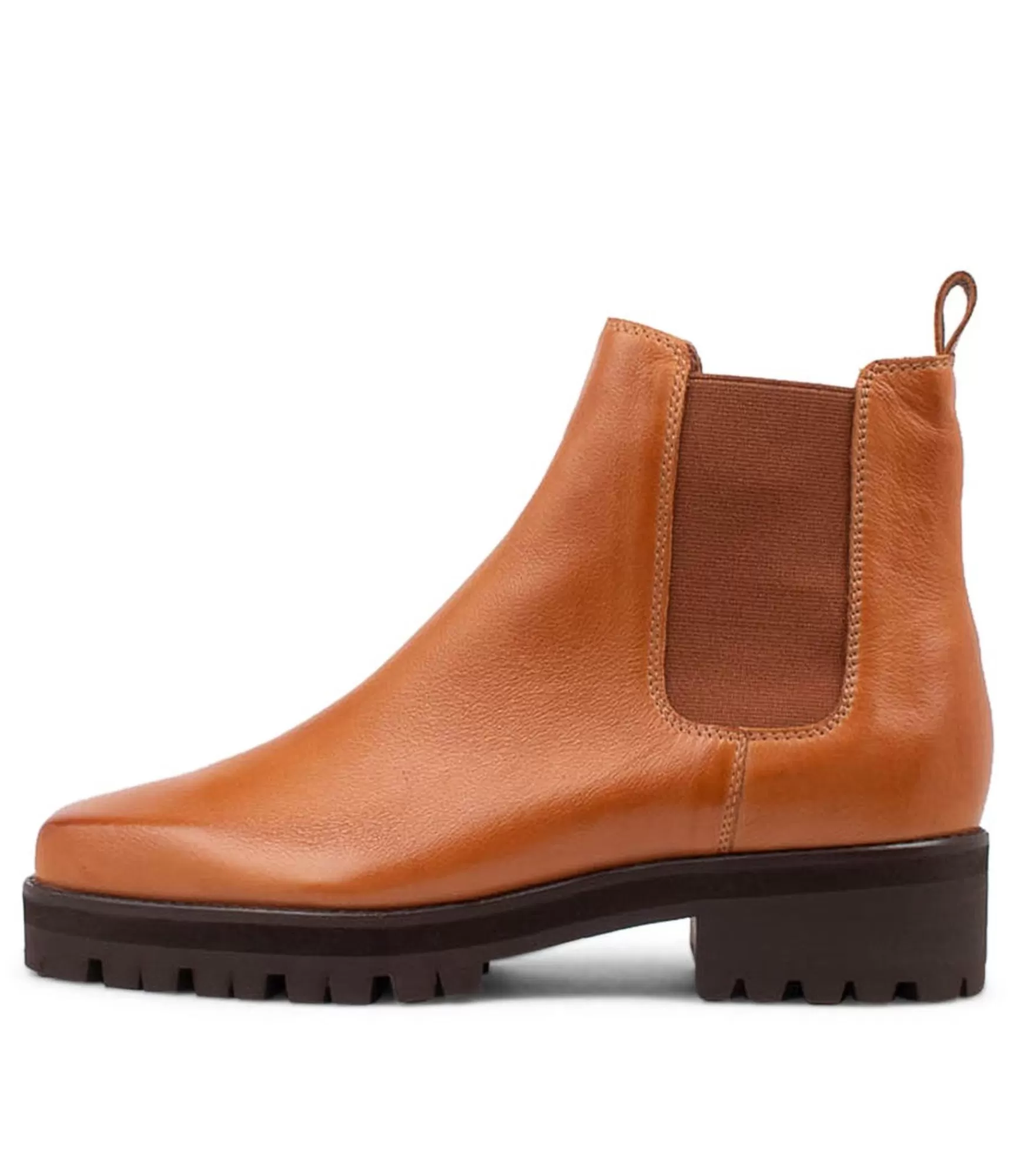 Cheap Midas Shoes Ashli Tan Leather Chelsea Boots