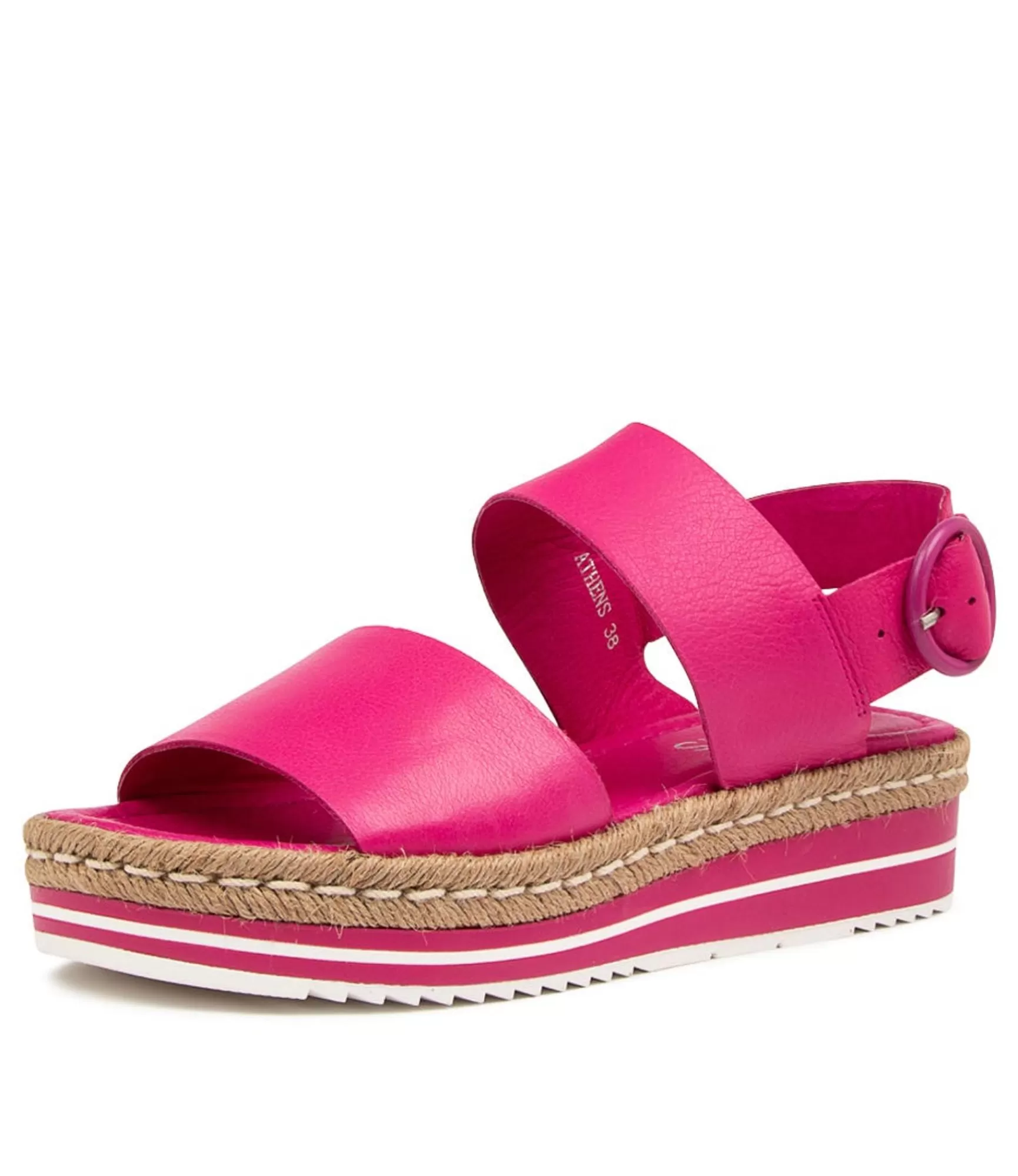 Online Midas Shoes Athens Fuchsia Leather