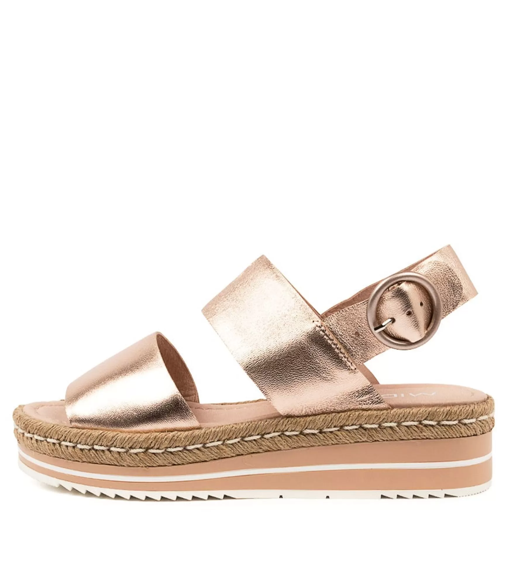 Clearance Midas Shoes Athens Rose Gold Leather