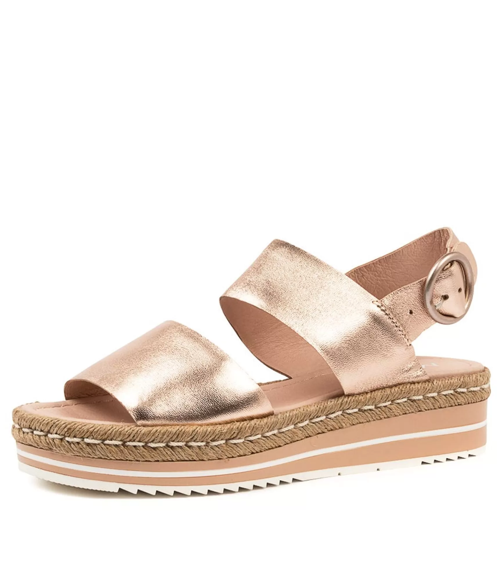 Clearance Midas Shoes Athens Rose Gold Leather