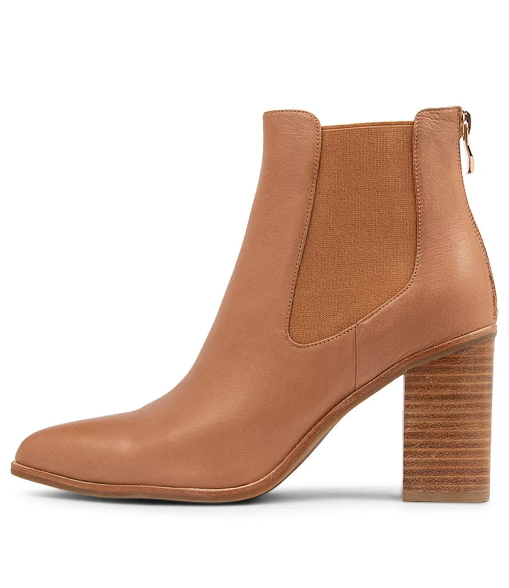 Discount Midas Shoes Babes Dark Tan Leather Chelsea Boots