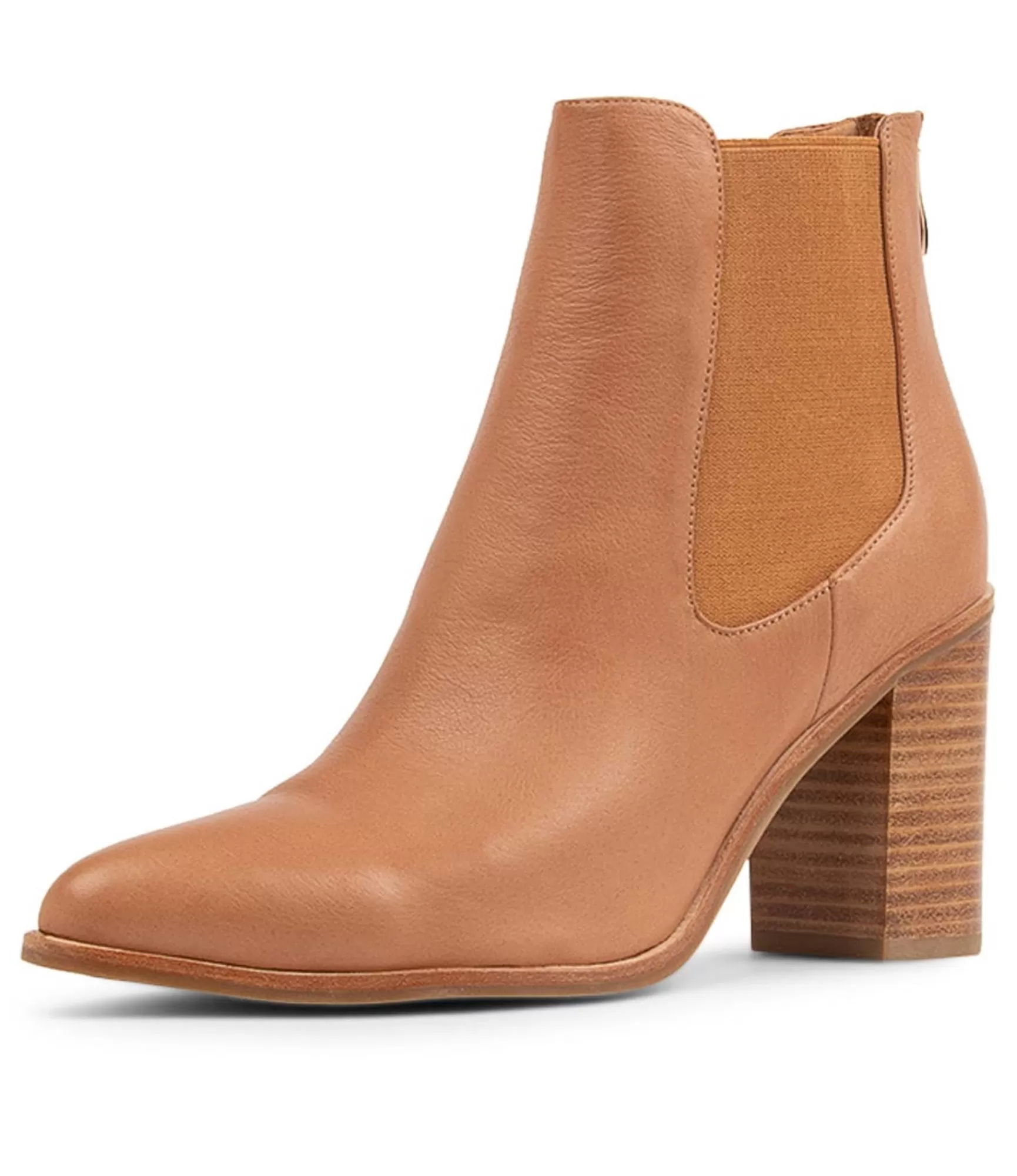 Discount Midas Shoes Babes Dark Tan Leather Chelsea Boots