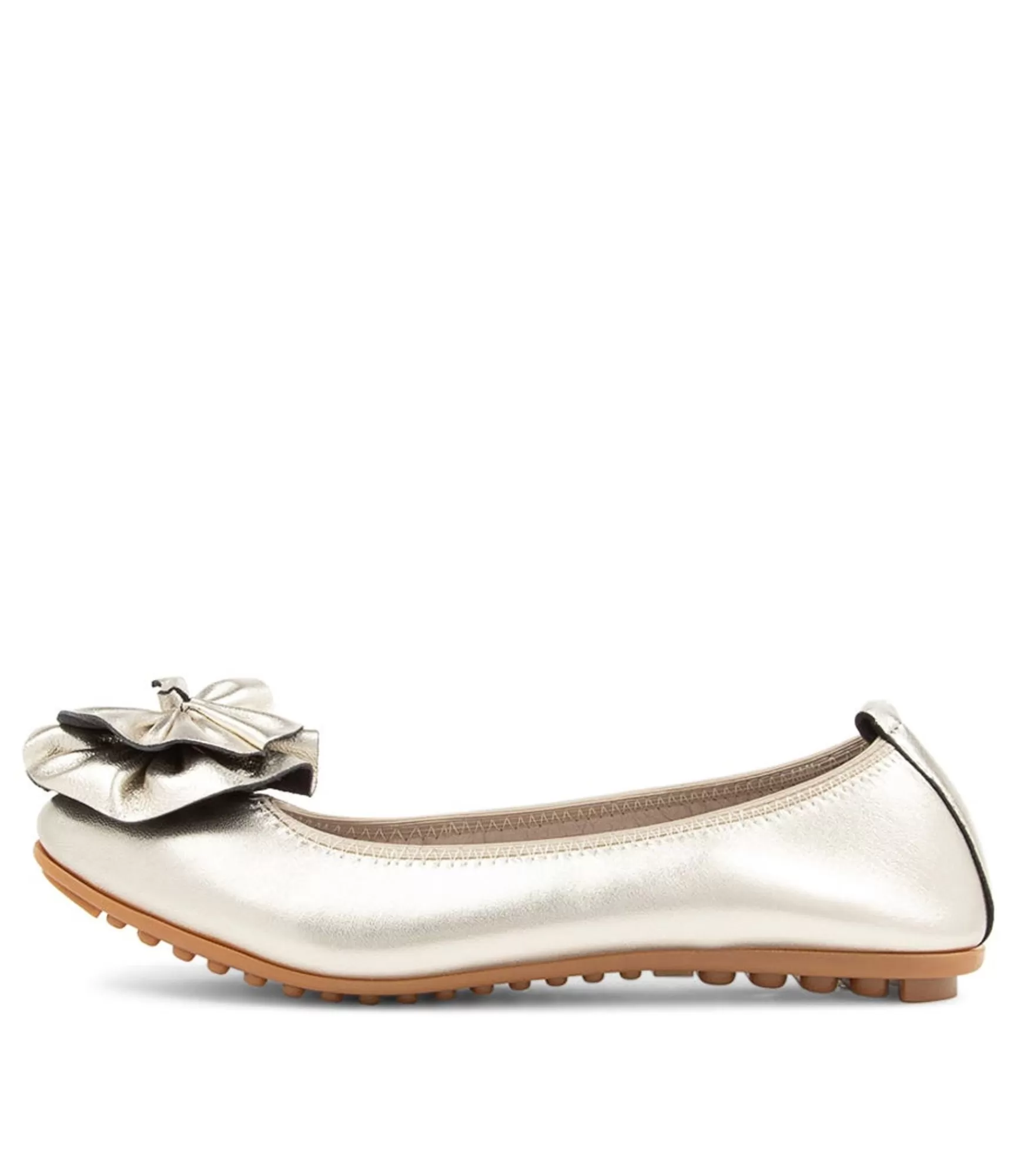 Flash Sale Midas Shoes Baha Argento Leather Ballets