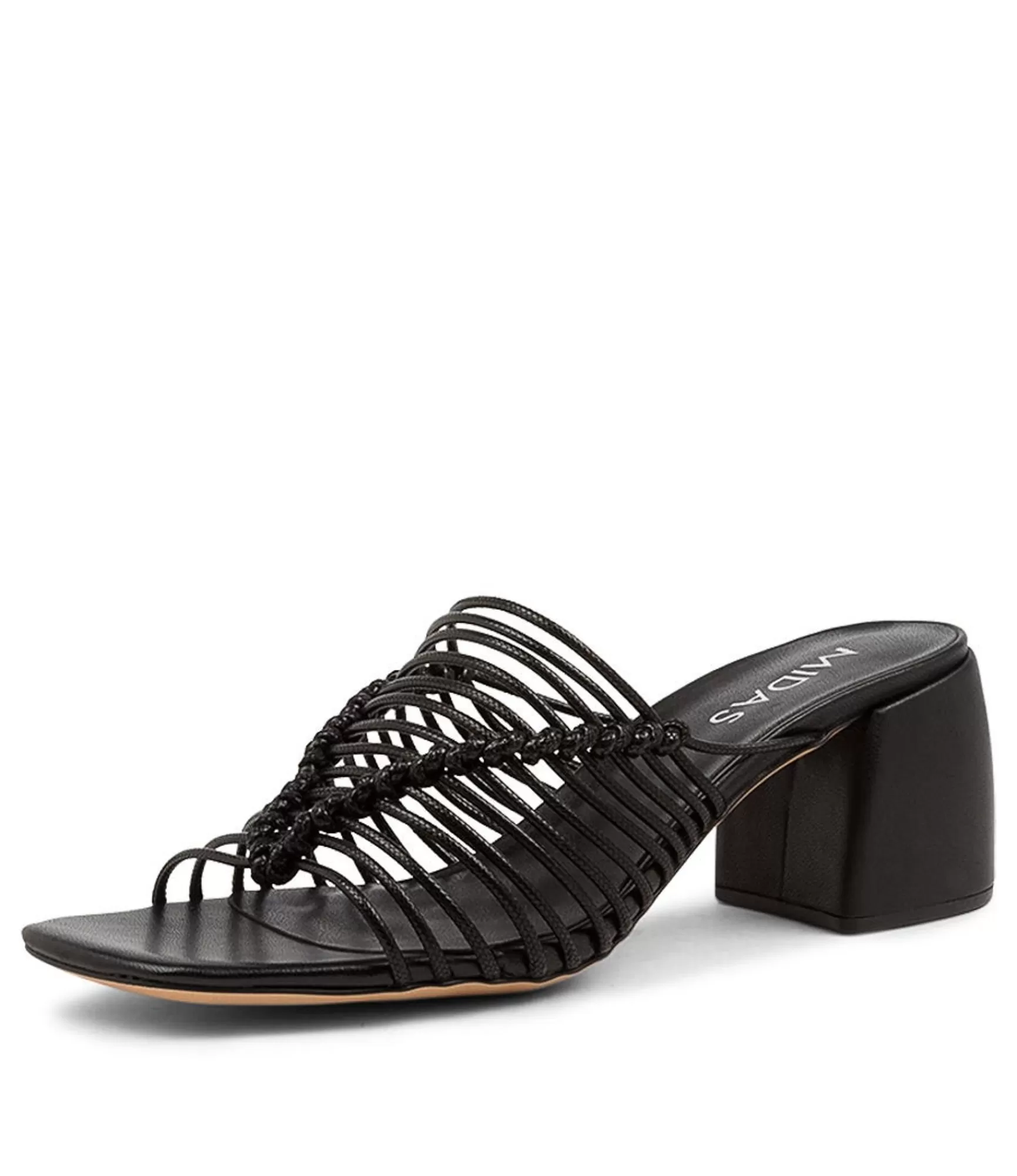 Online Midas Shoes Bali Black Leather