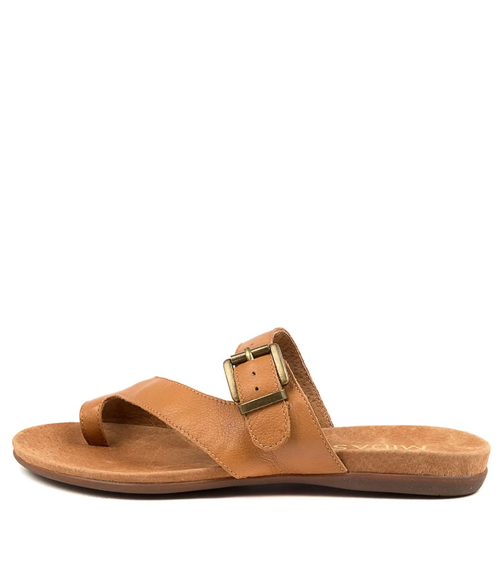 Shop Midas Shoes Bally Dk Tan Leather