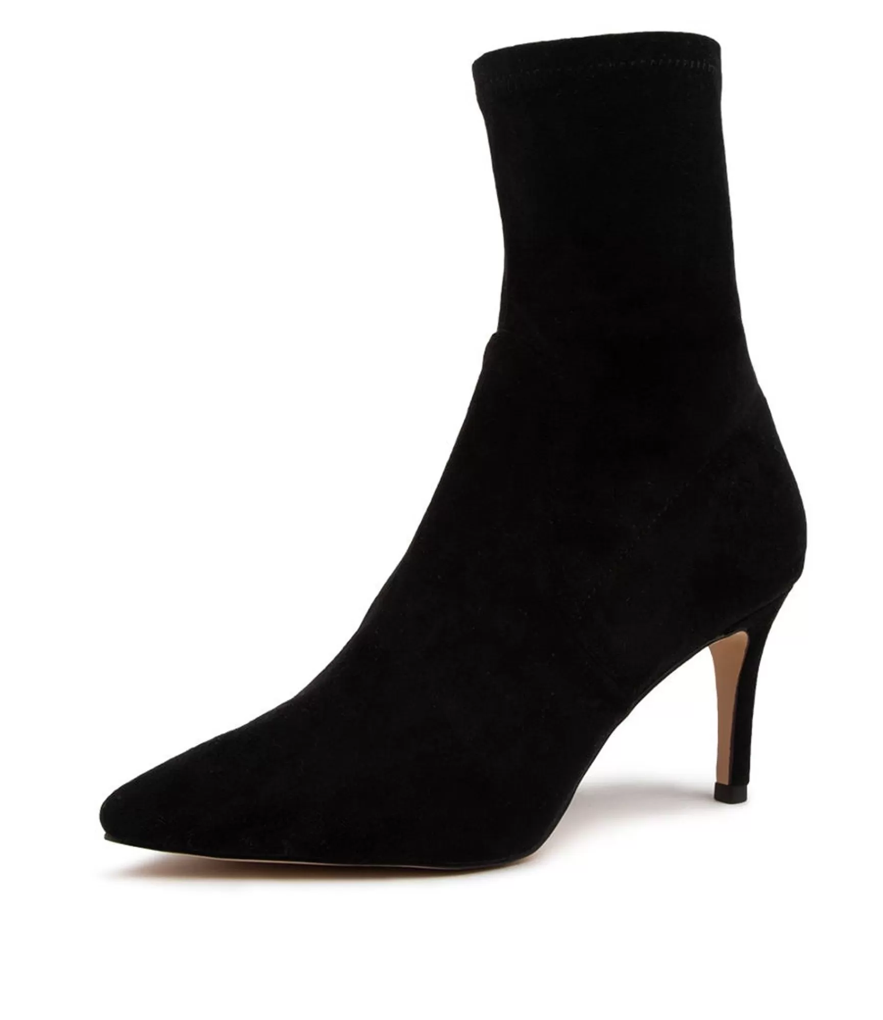 Fashion Midas Shoes Beauty Black Stretch Mic