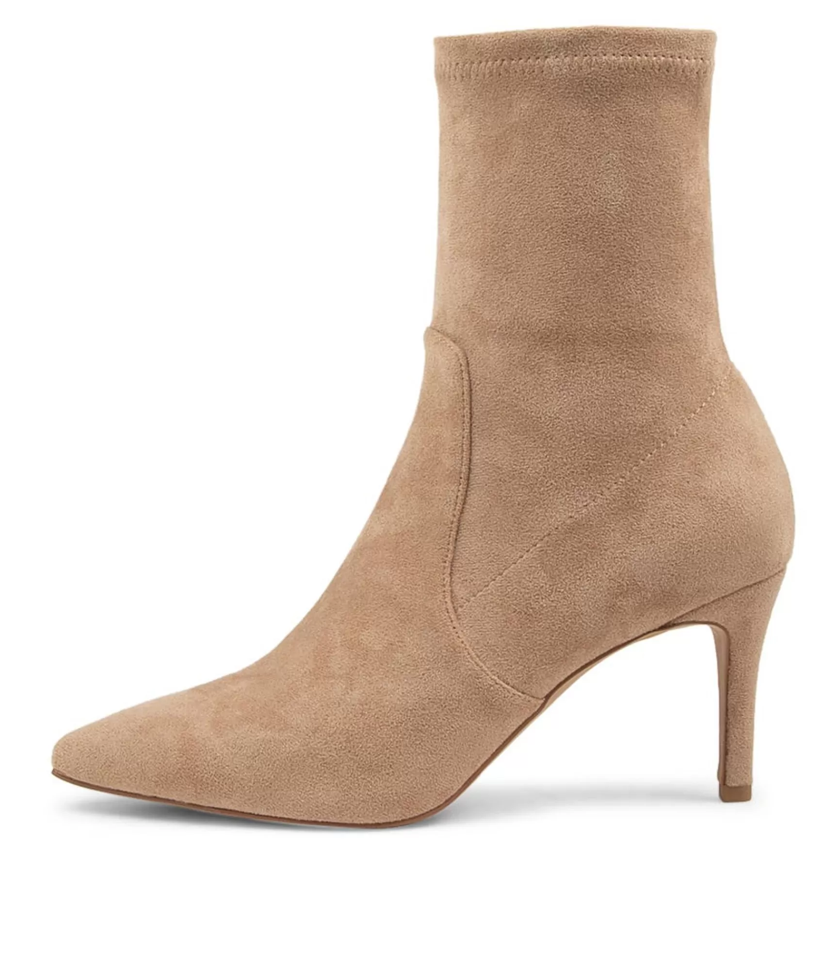 Store Midas Shoes Beauty Camel Microsuede Ankle Boots