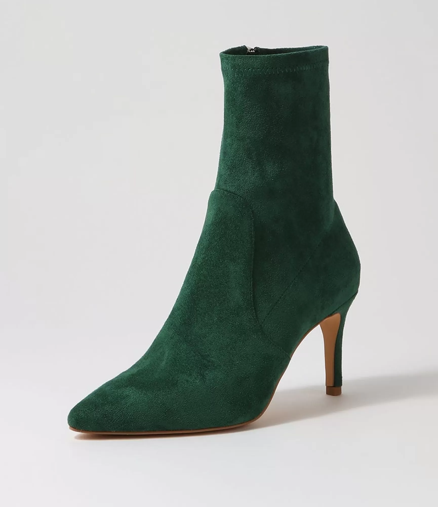 Sale Midas Shoes Beauty Emerald Stretch Microsuede Ankle Boots