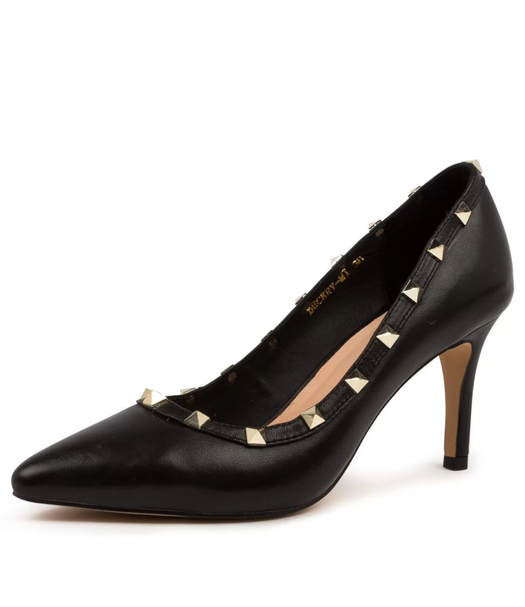 Clearance Midas Shoes Beckry Black Leather