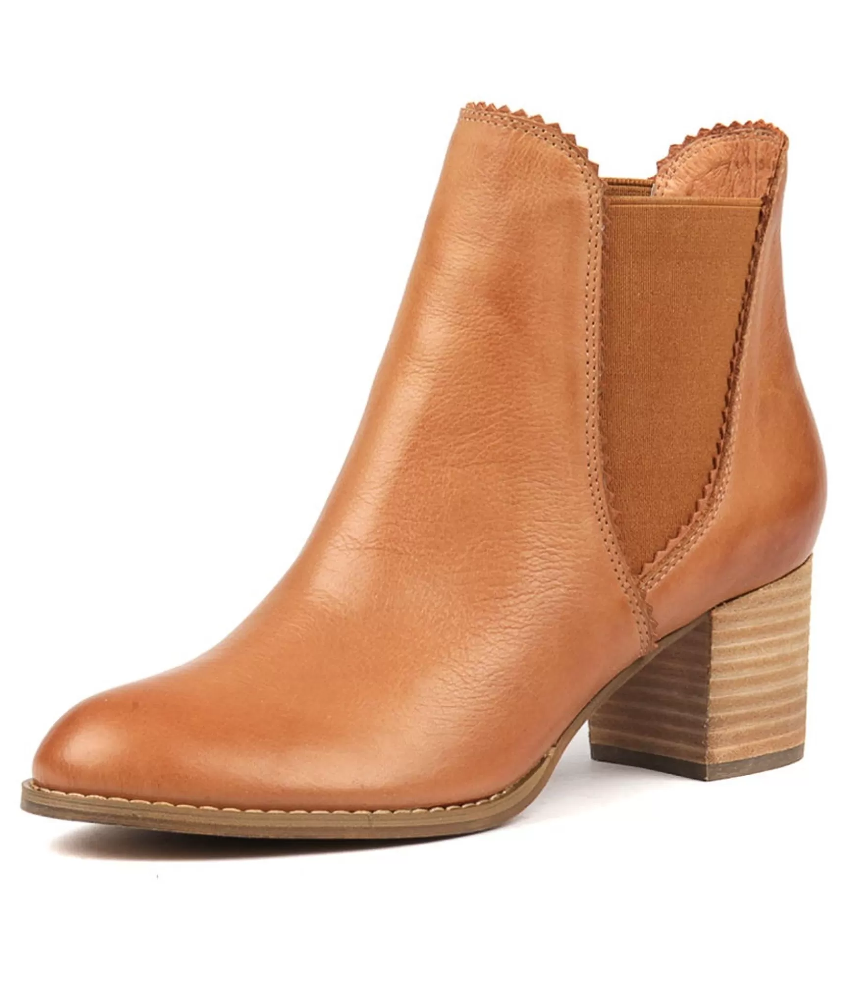 Hot Midas Shoes Belle Dk Tan Leather