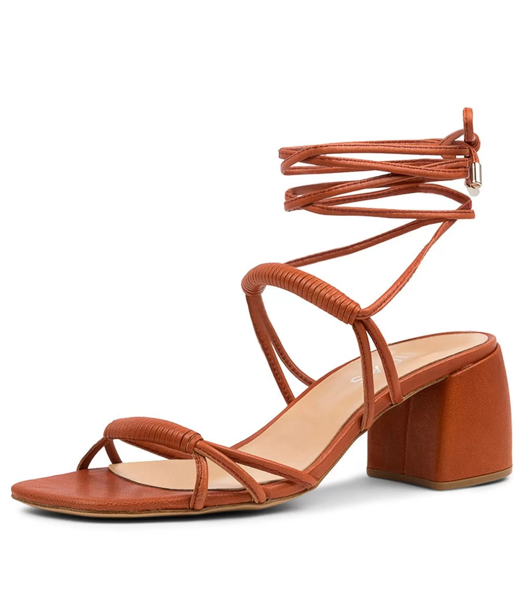 Clearance Midas Shoes Bentley Orange Leather