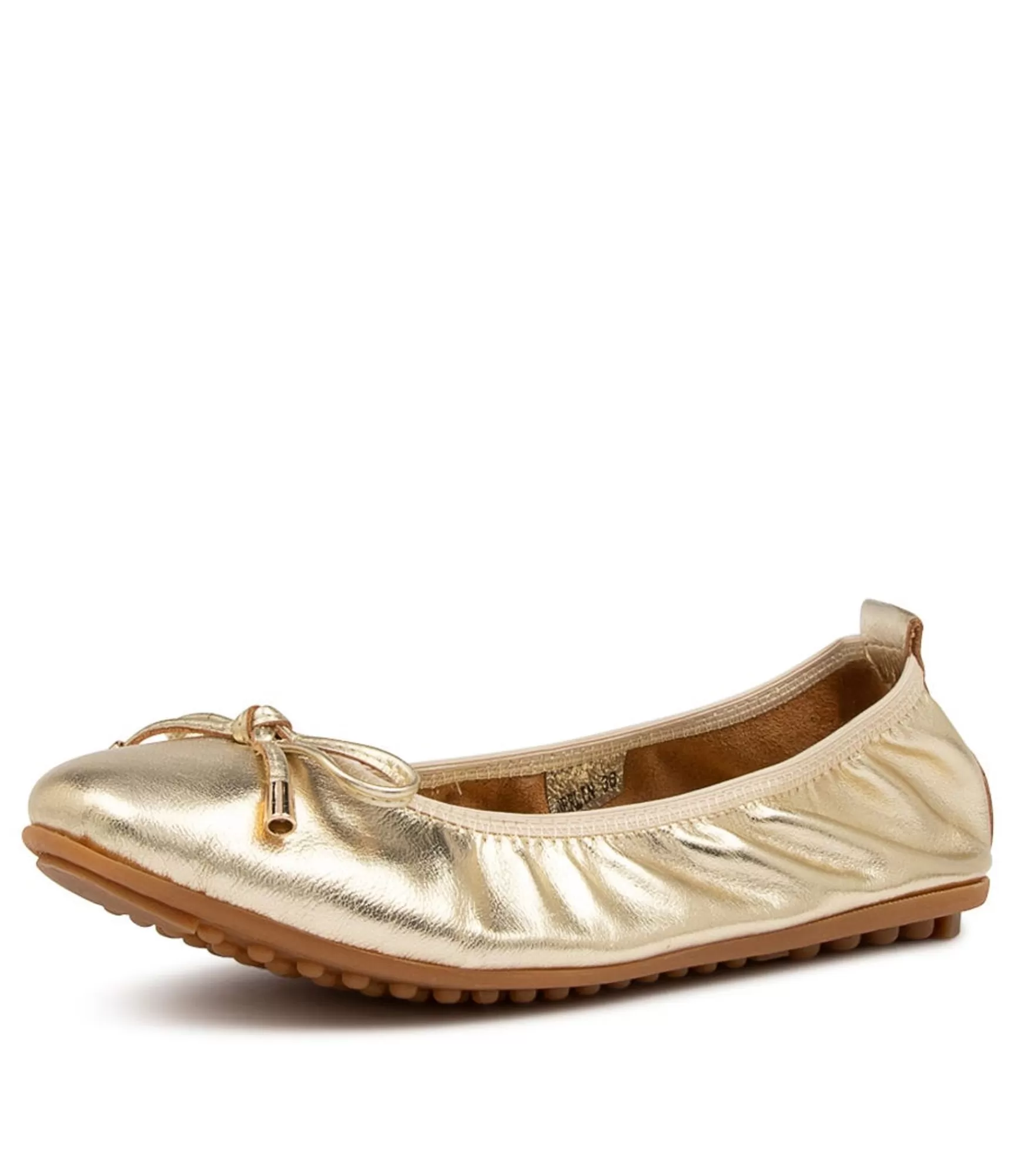 Best Sale Midas Shoes Berlin Pale Gold Leather