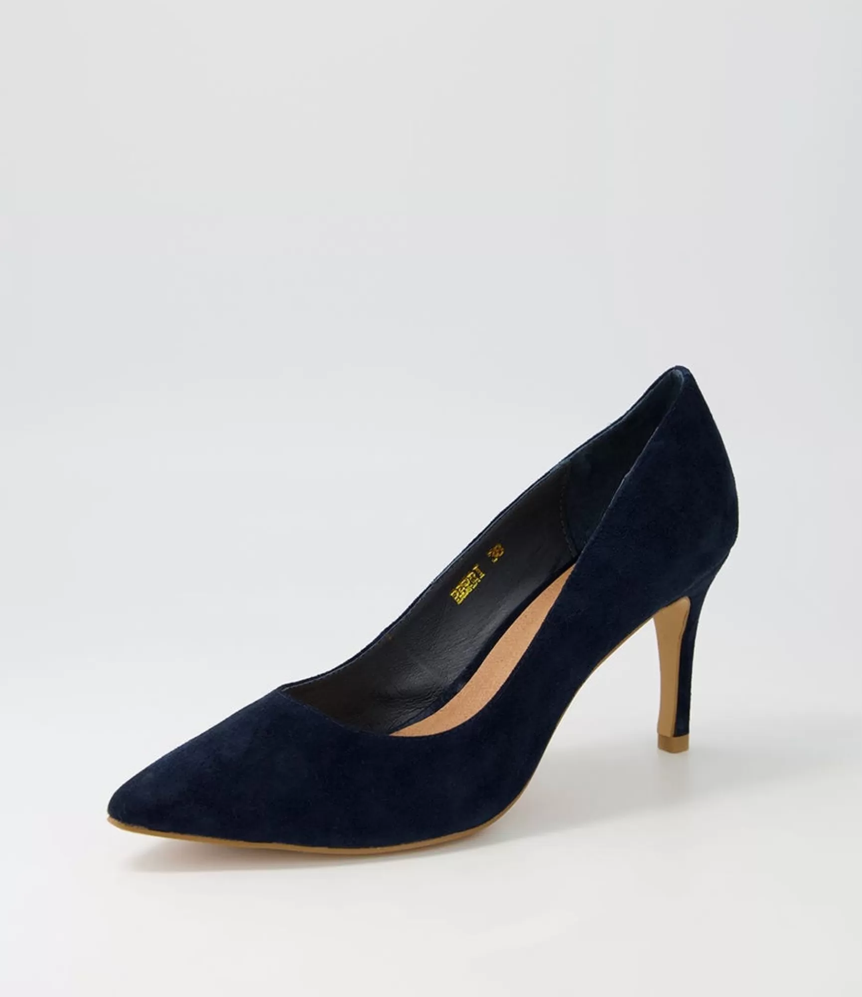 Store Midas Shoes Berri Navy Suede Pump Heels