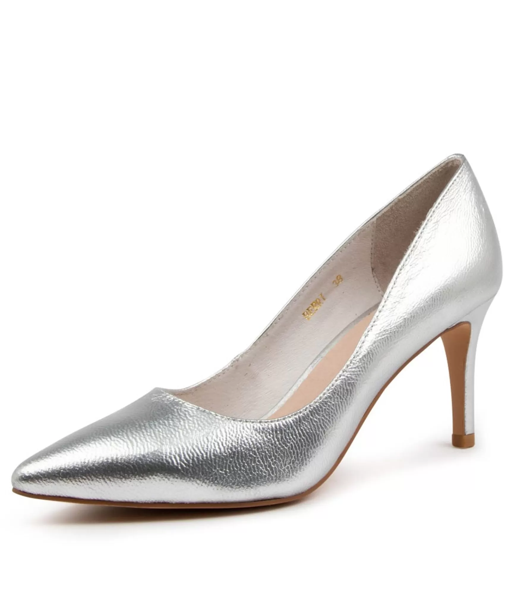 Hot Midas Shoes Berri Soft Silver Leather