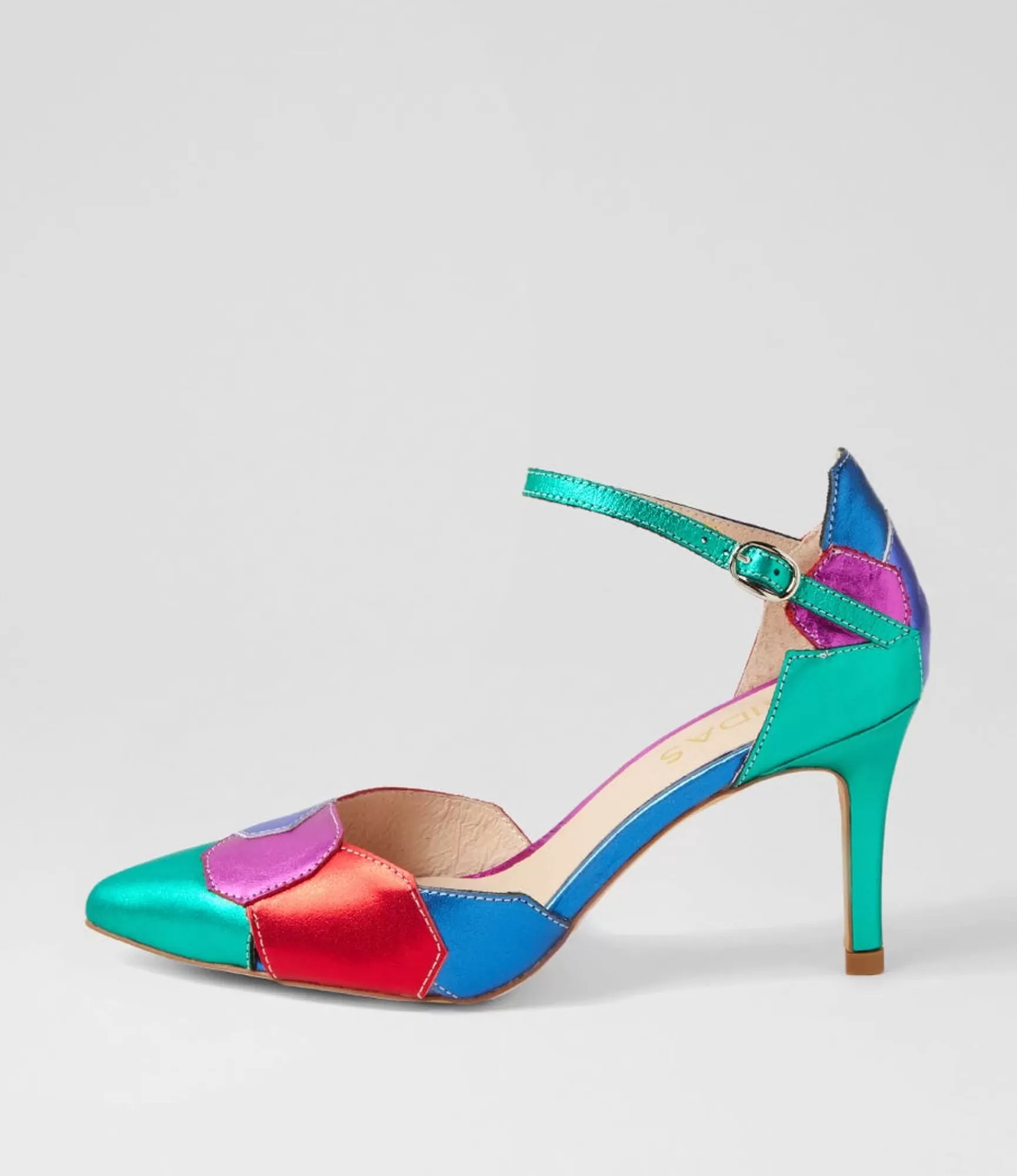 Best Sale Midas Shoes Beyer Bright Multi Pump Heels
