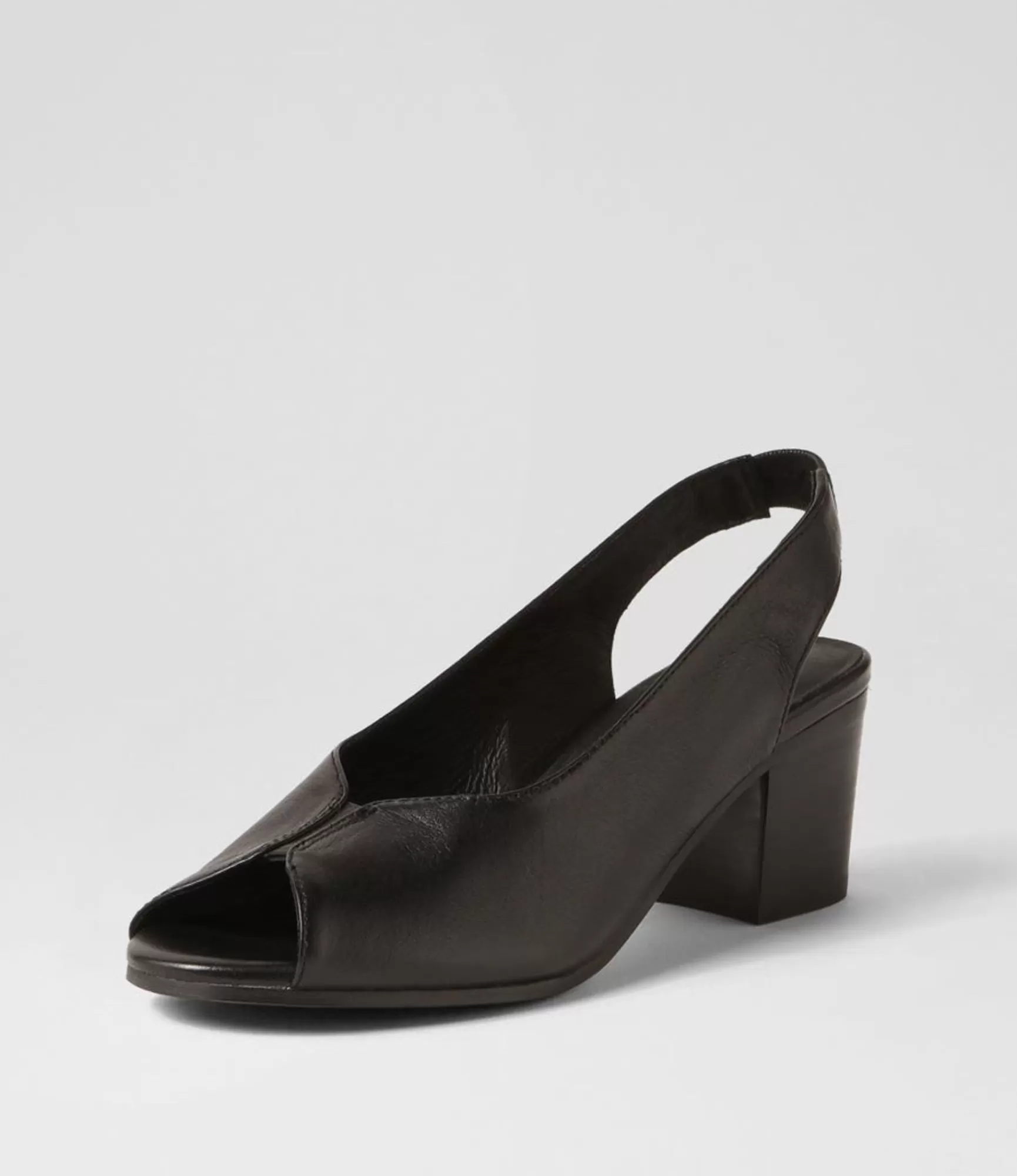Flash Sale Midas Shoes Binda Black Leather Sandals