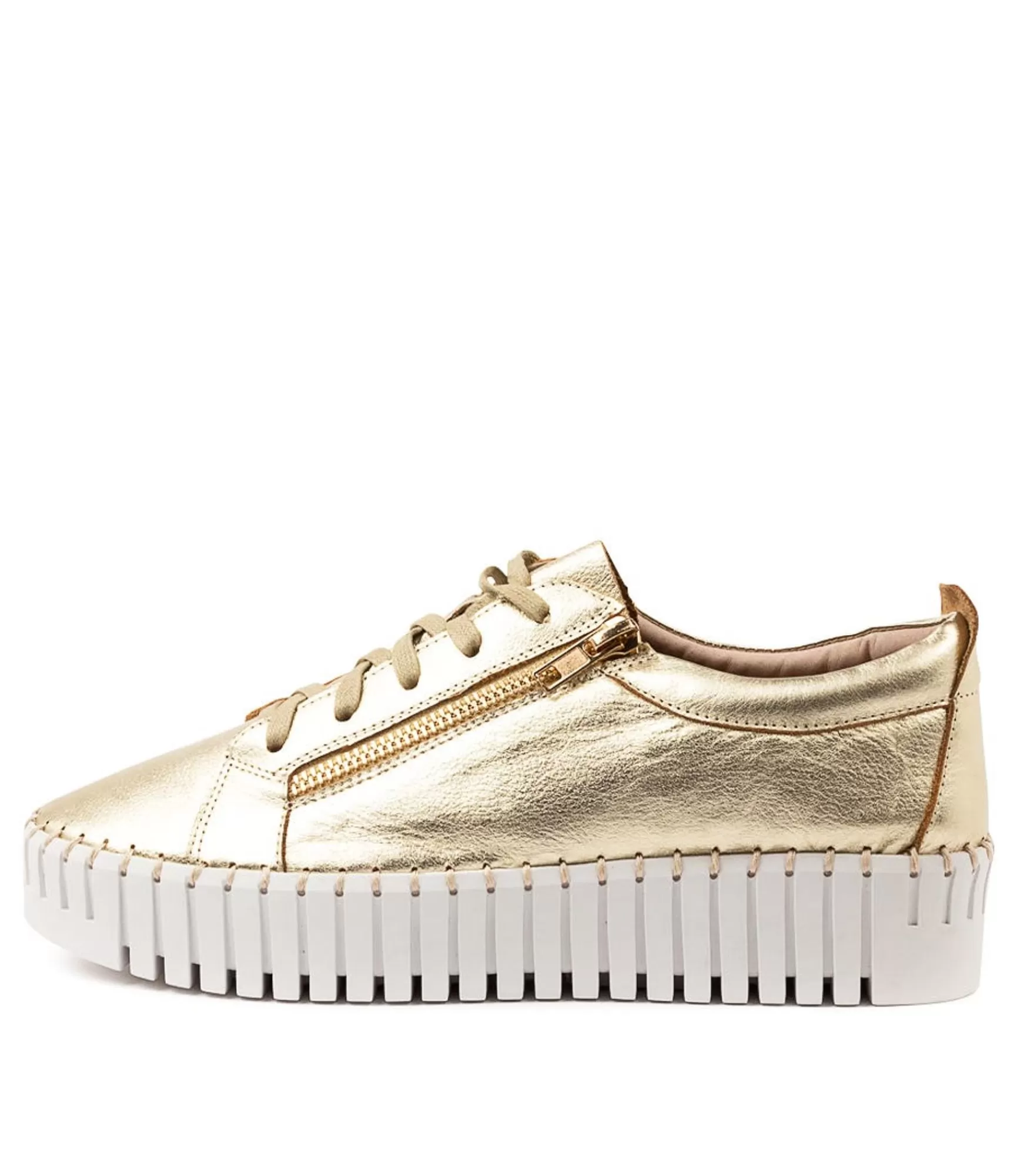 Discount Midas Shoes Braelyn Pale Gold Leather
