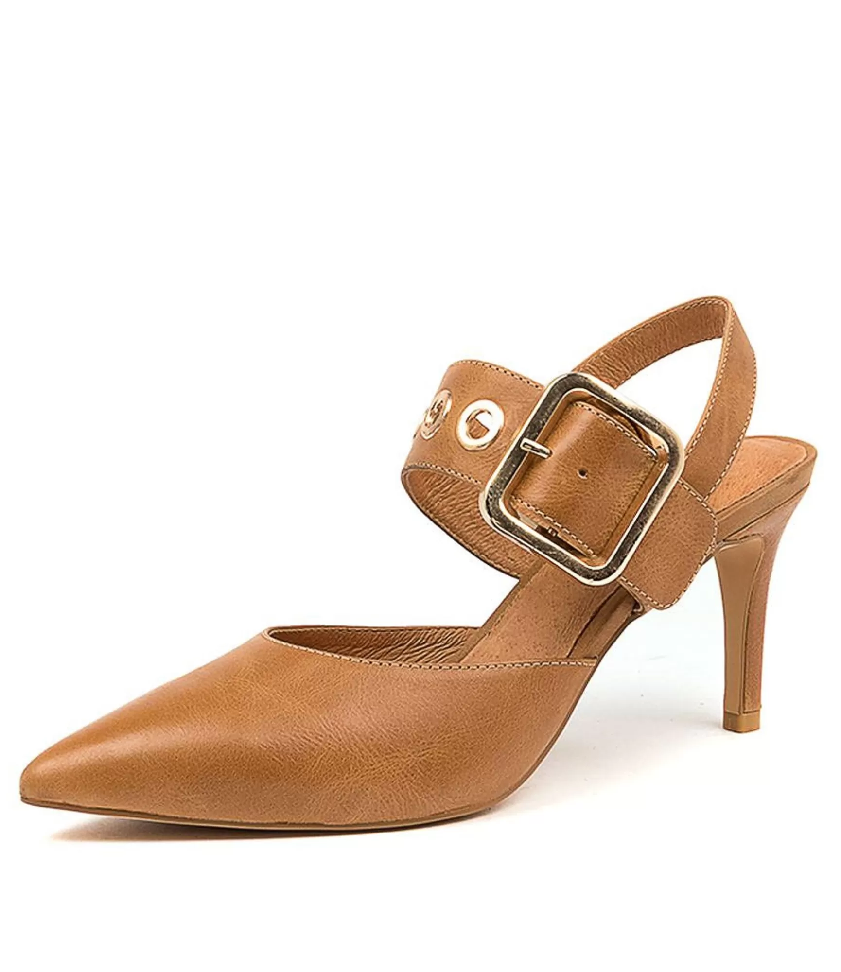 Cheap Midas Shoes Brya Tan Leather