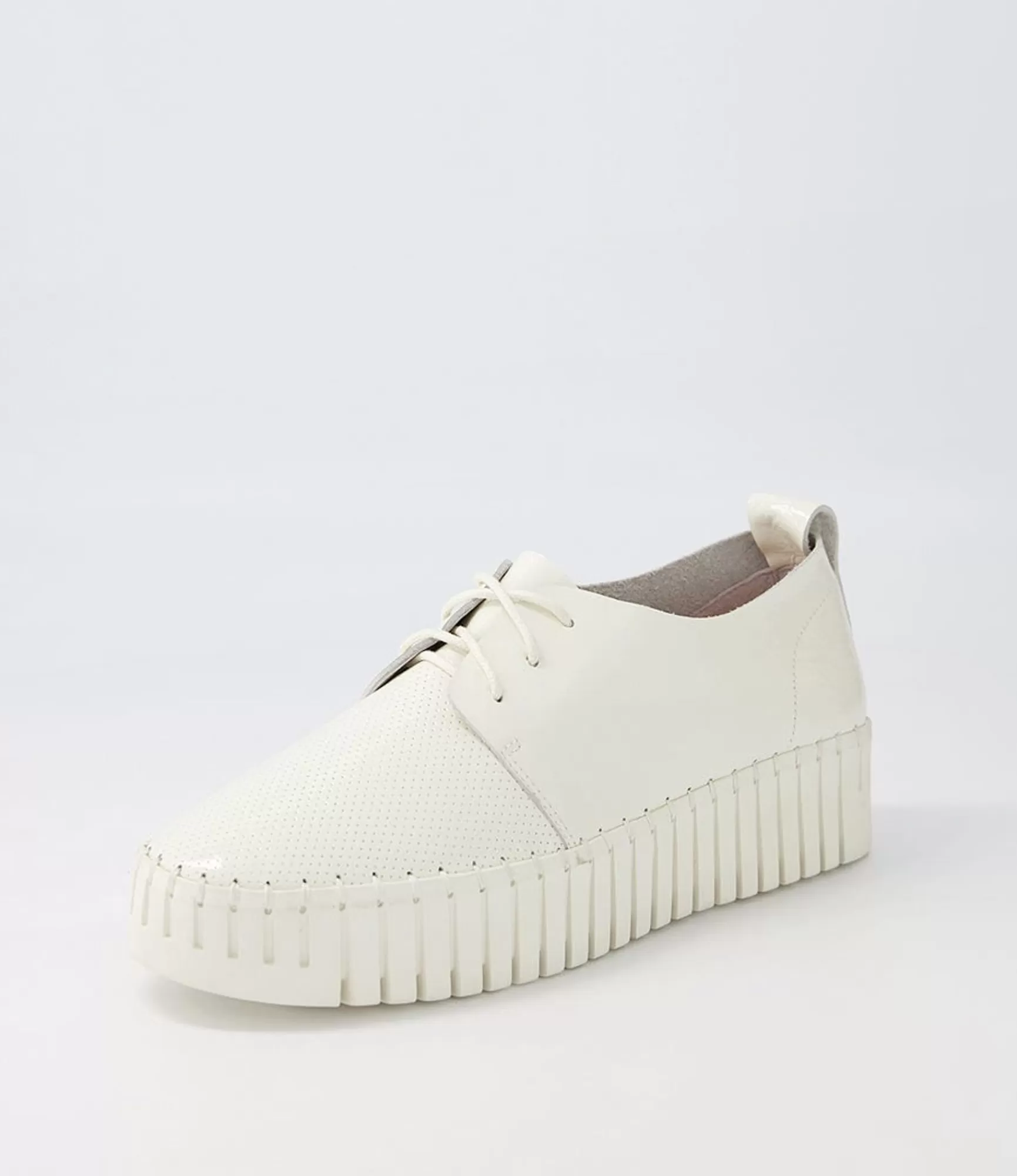 Cheap Midas Shoes Busto Off White Ivory Patent Leather Sneakers