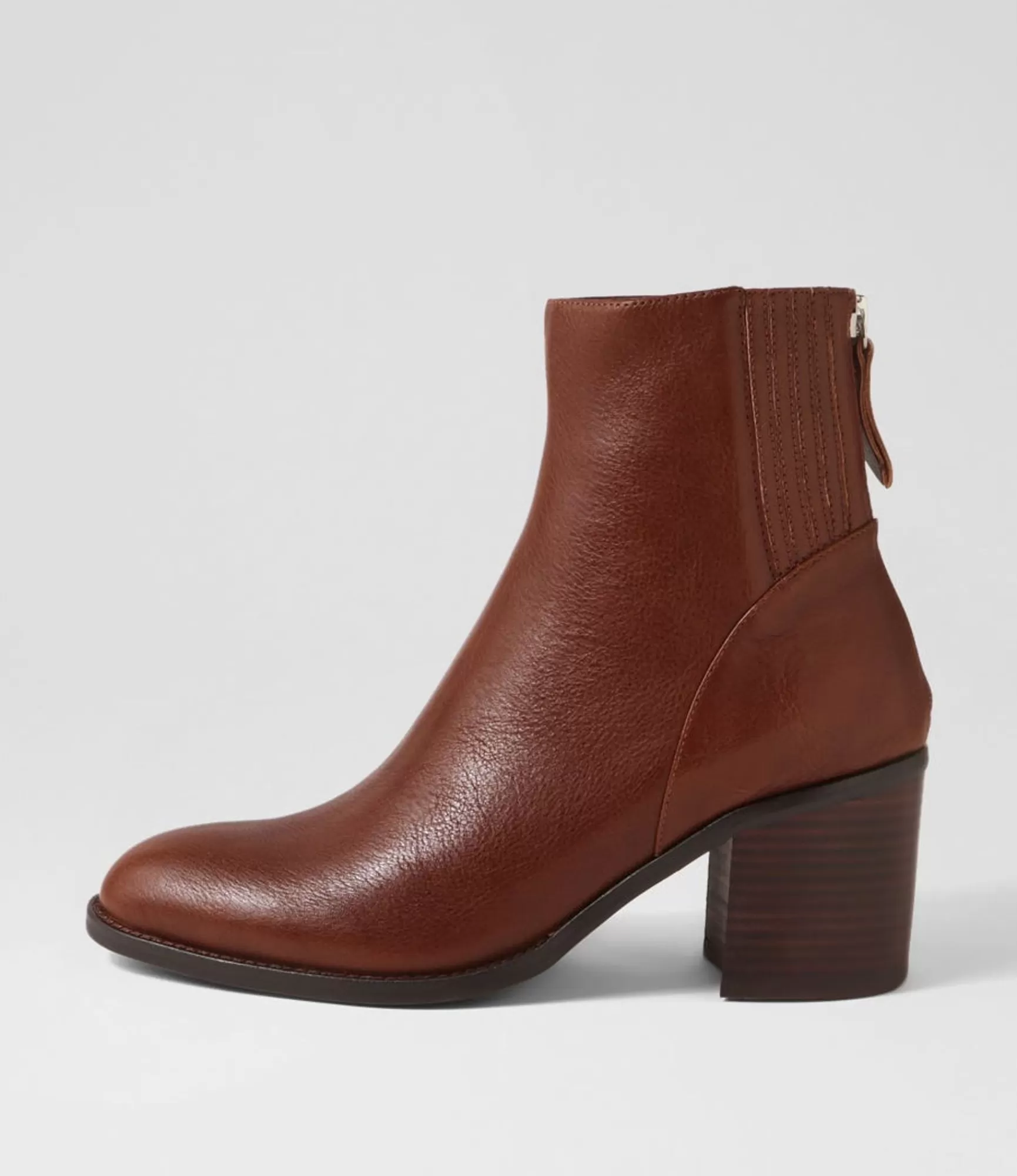 Best Sale Midas Shoes Calsi Dark Brown Leather Ankle Boots
