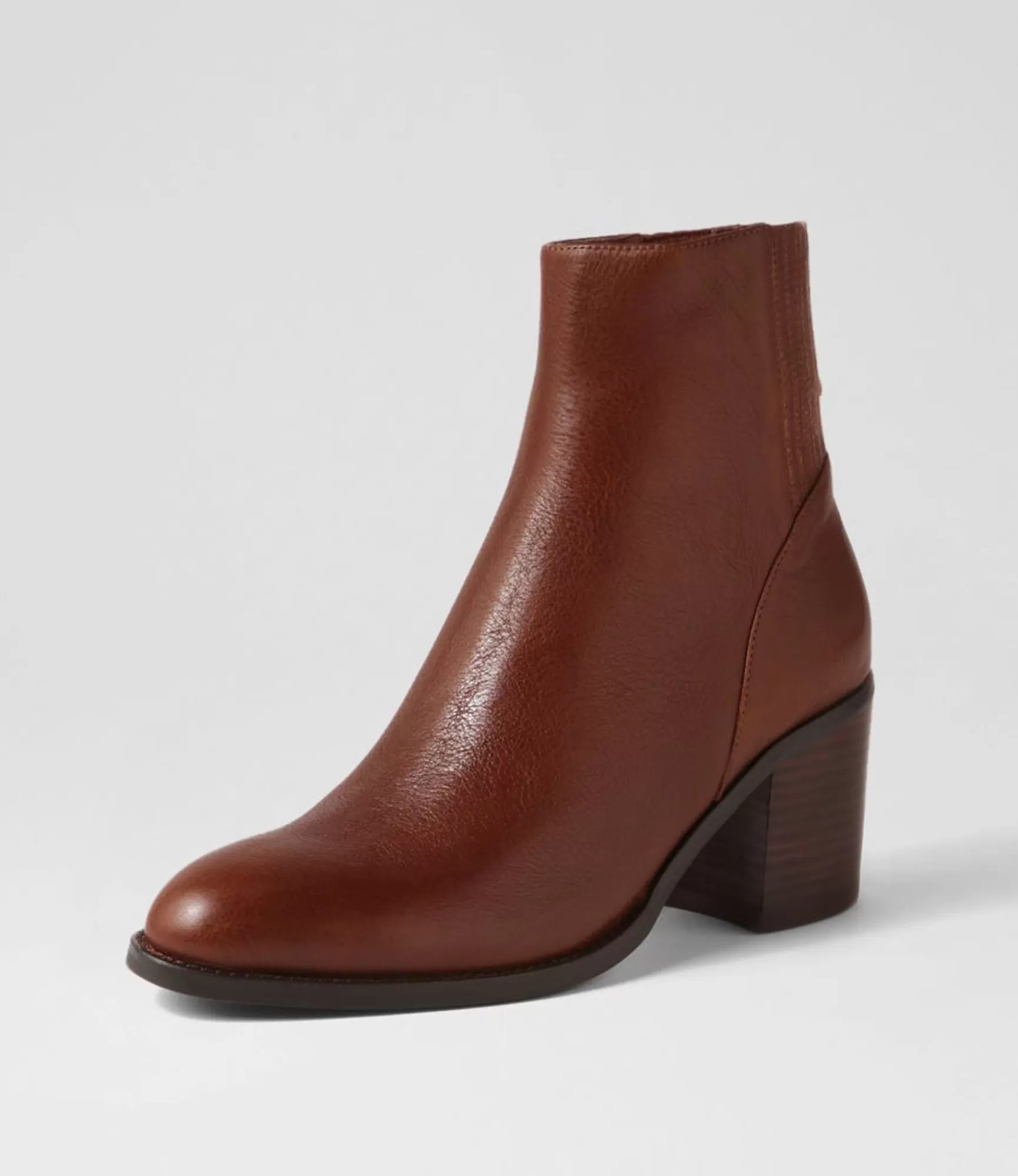 Best Sale Midas Shoes Calsi Dark Brown Leather Ankle Boots