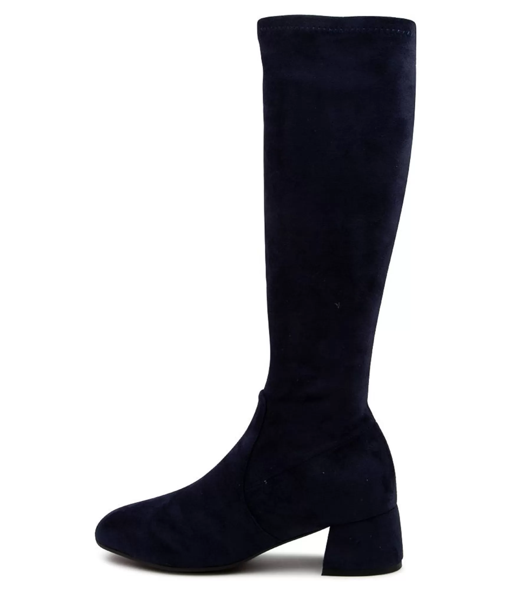 Store Midas Shoes Chevon Navy Stretch
