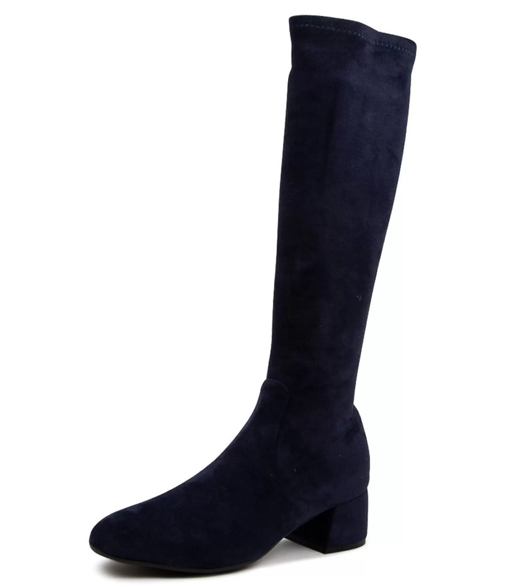 Store Midas Shoes Chevon Navy Stretch