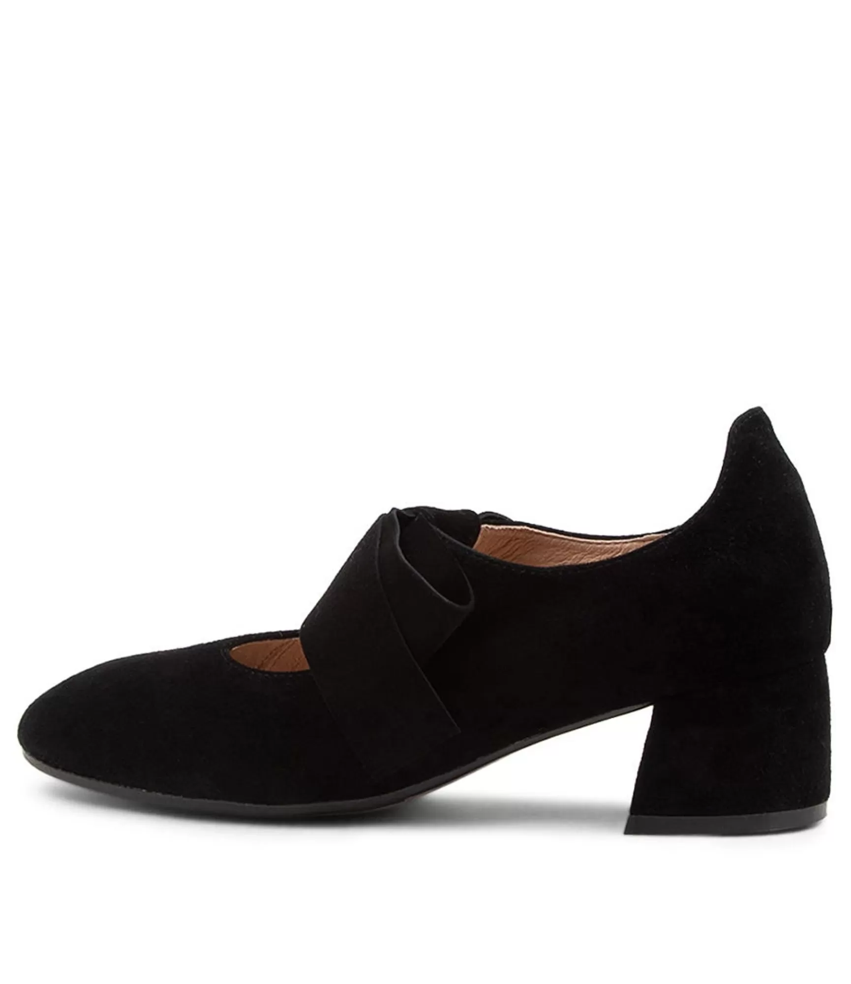 Flash Sale Midas Shoes Churro Black Suede Heels