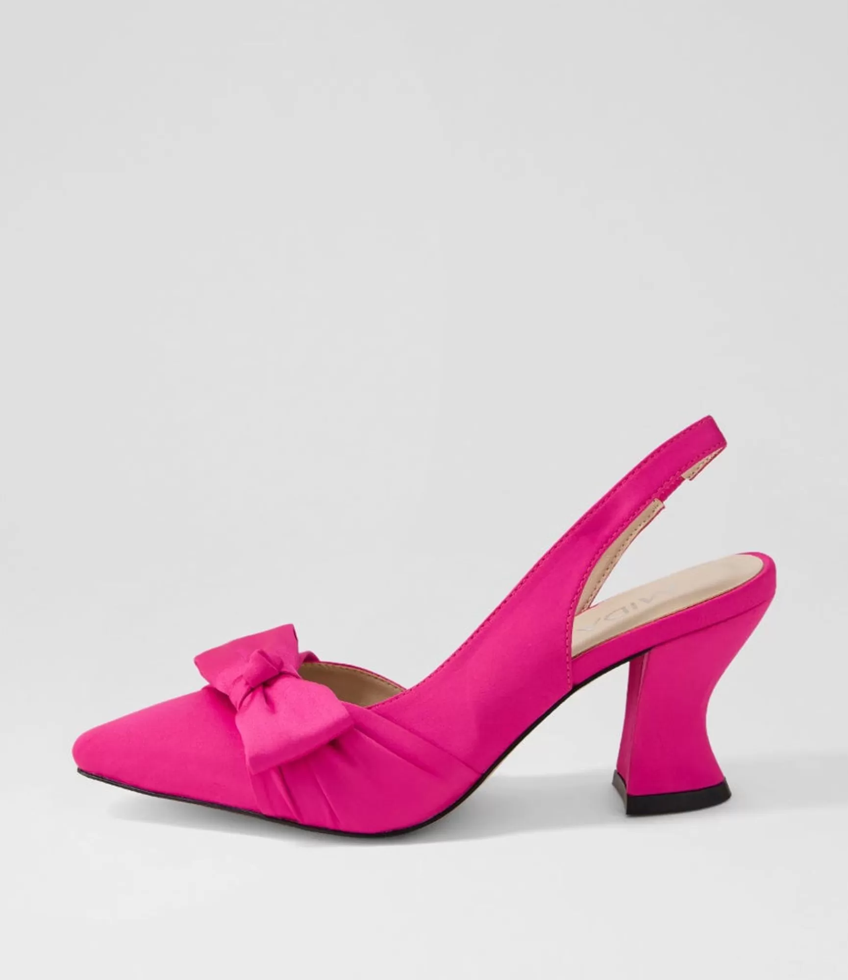 Cheap Midas Shoes Ciello Fuchsia Satin Pump Heels