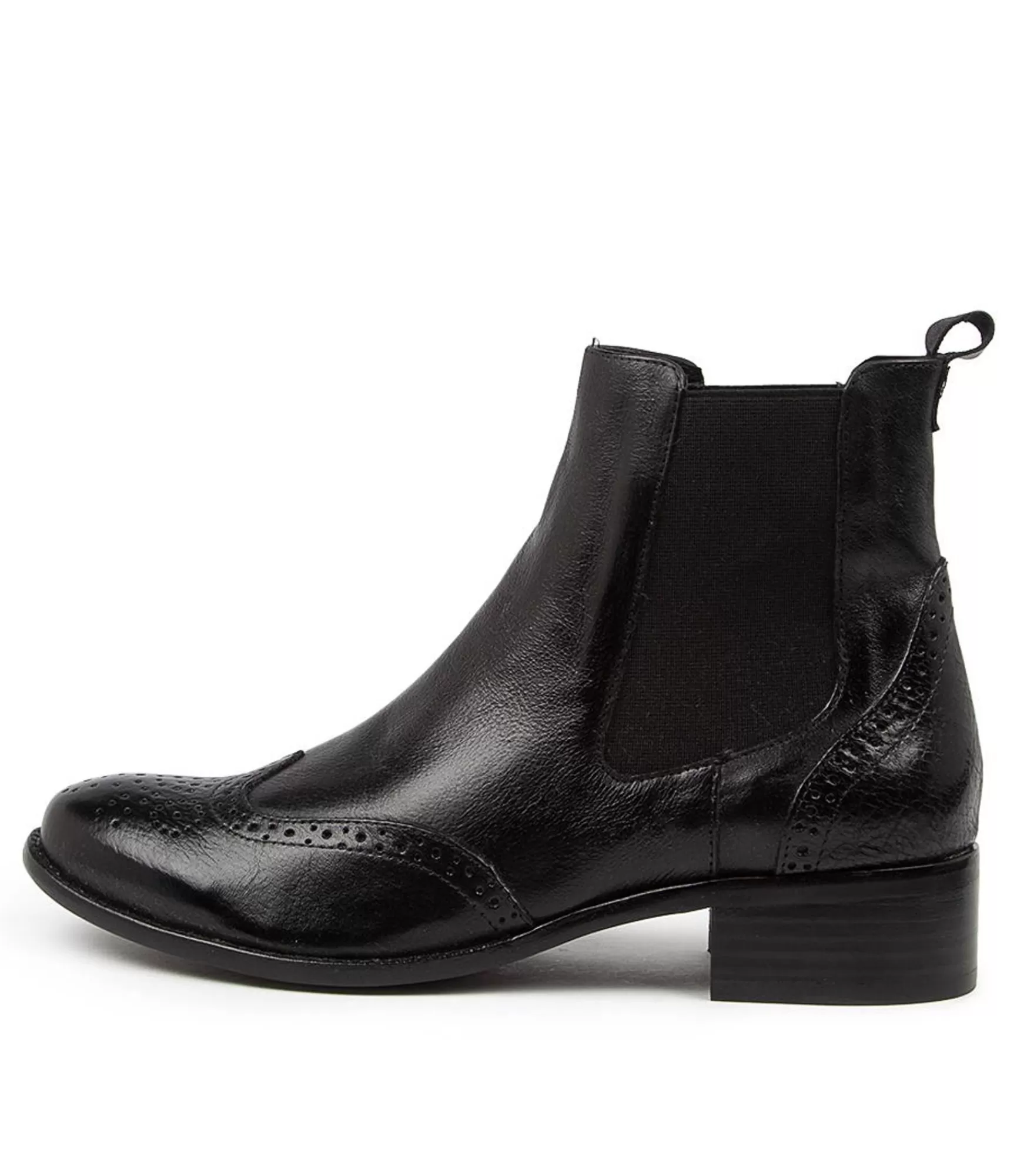 Discount Midas Shoes Clova Black Leather