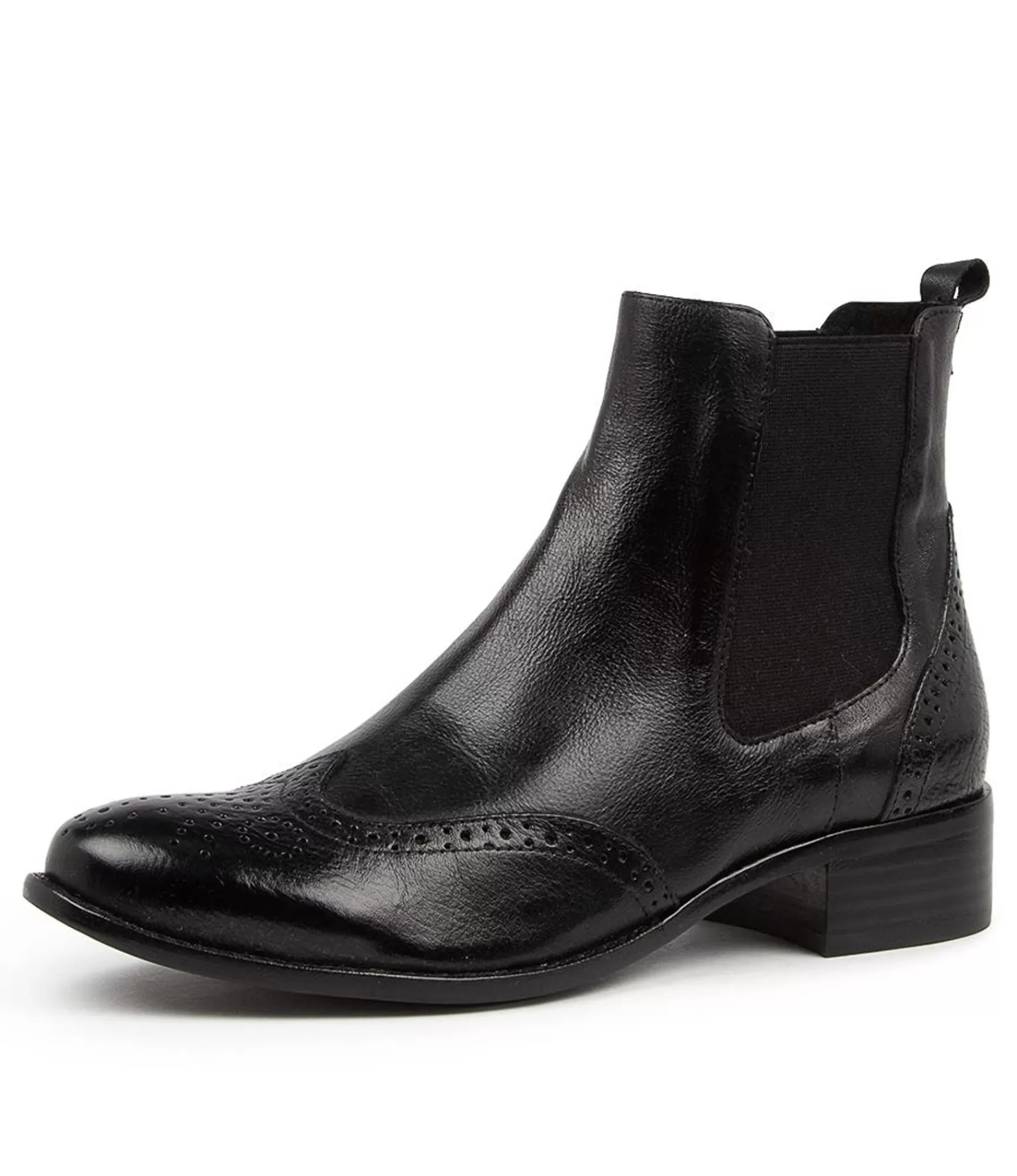 Discount Midas Shoes Clova Black Leather