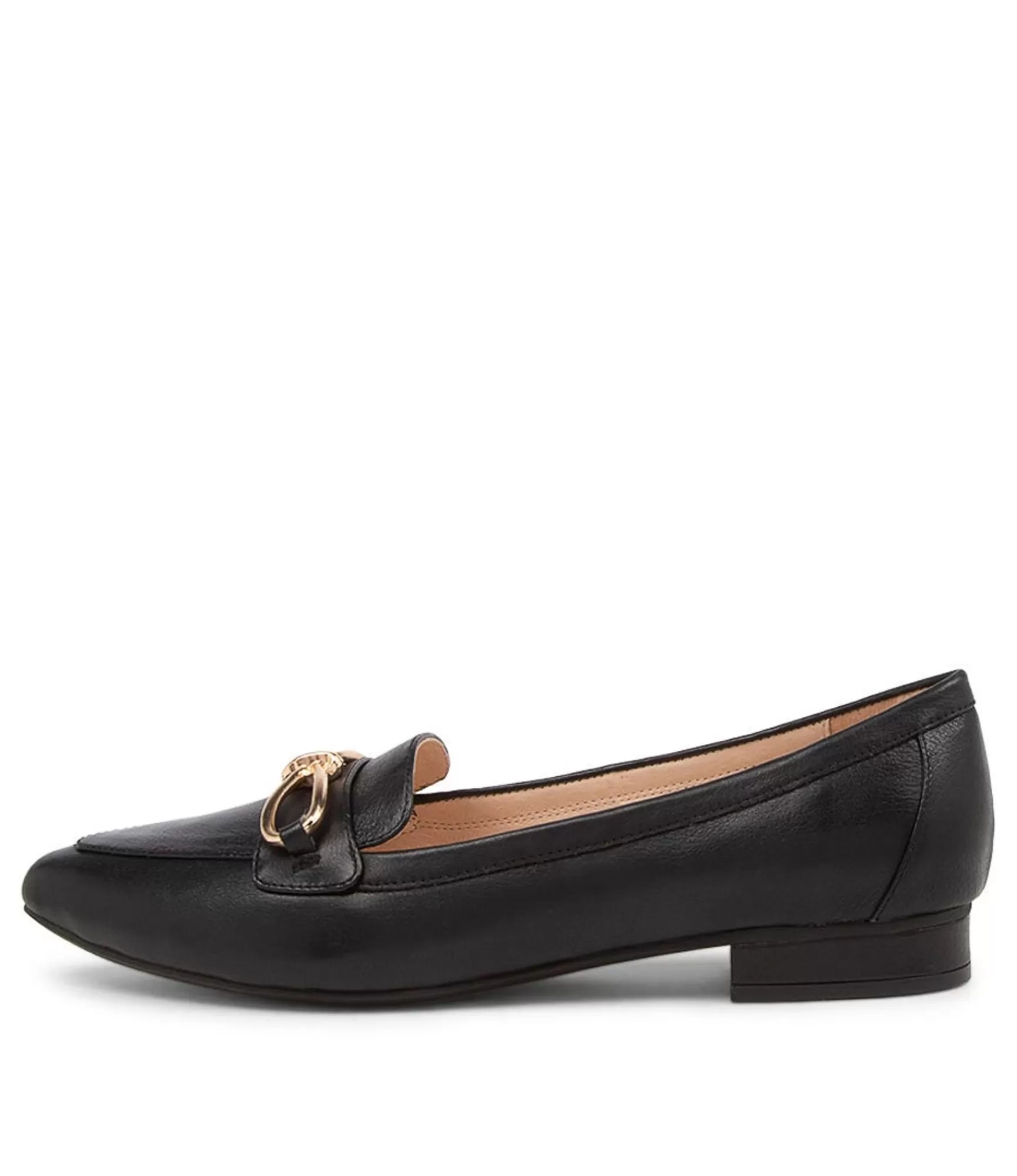 Best Sale Midas Shoes Daylan Black Leather Slip Ons