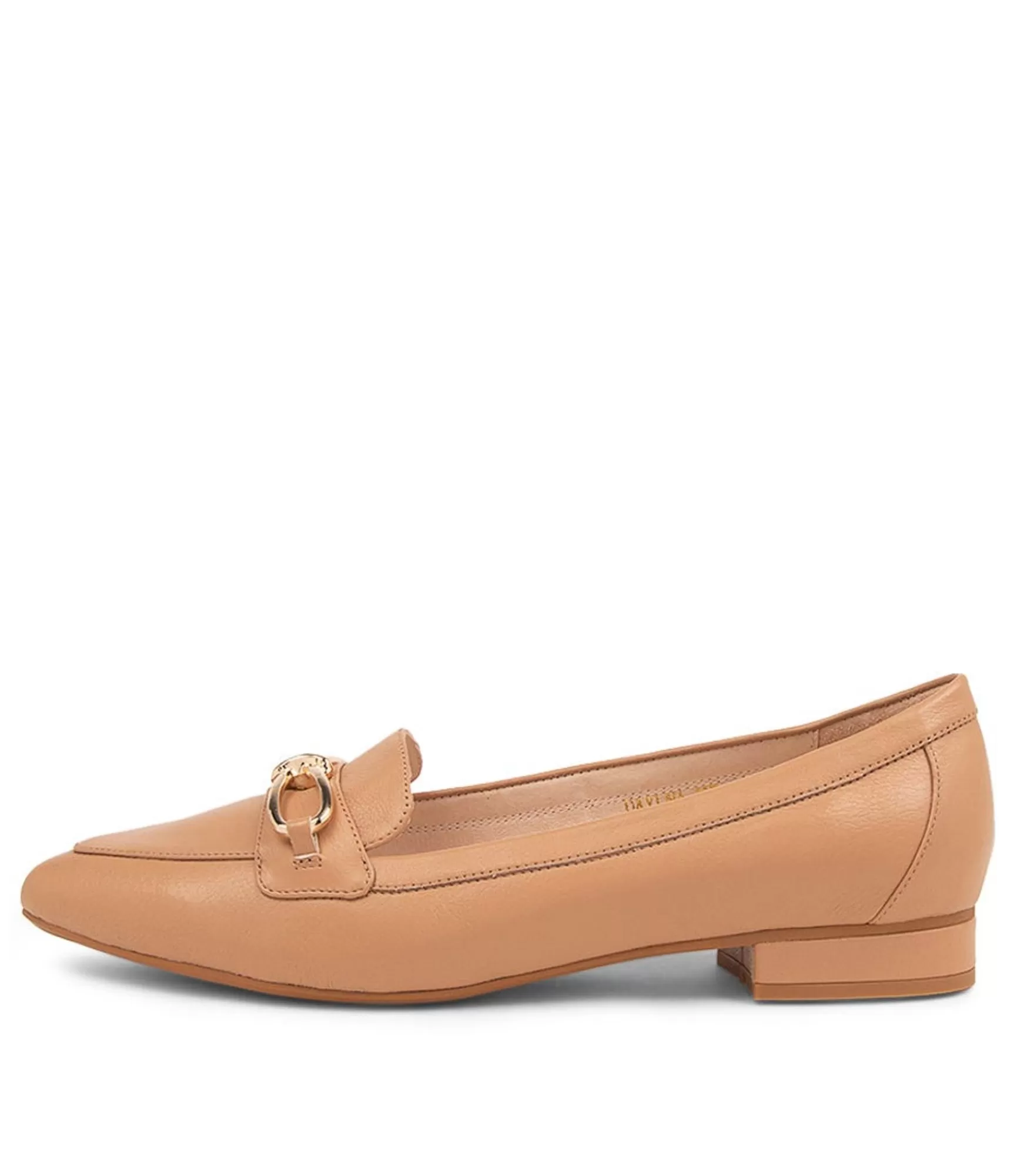Shop Midas Shoes Daylan Light Camel Leather Flat Shoes