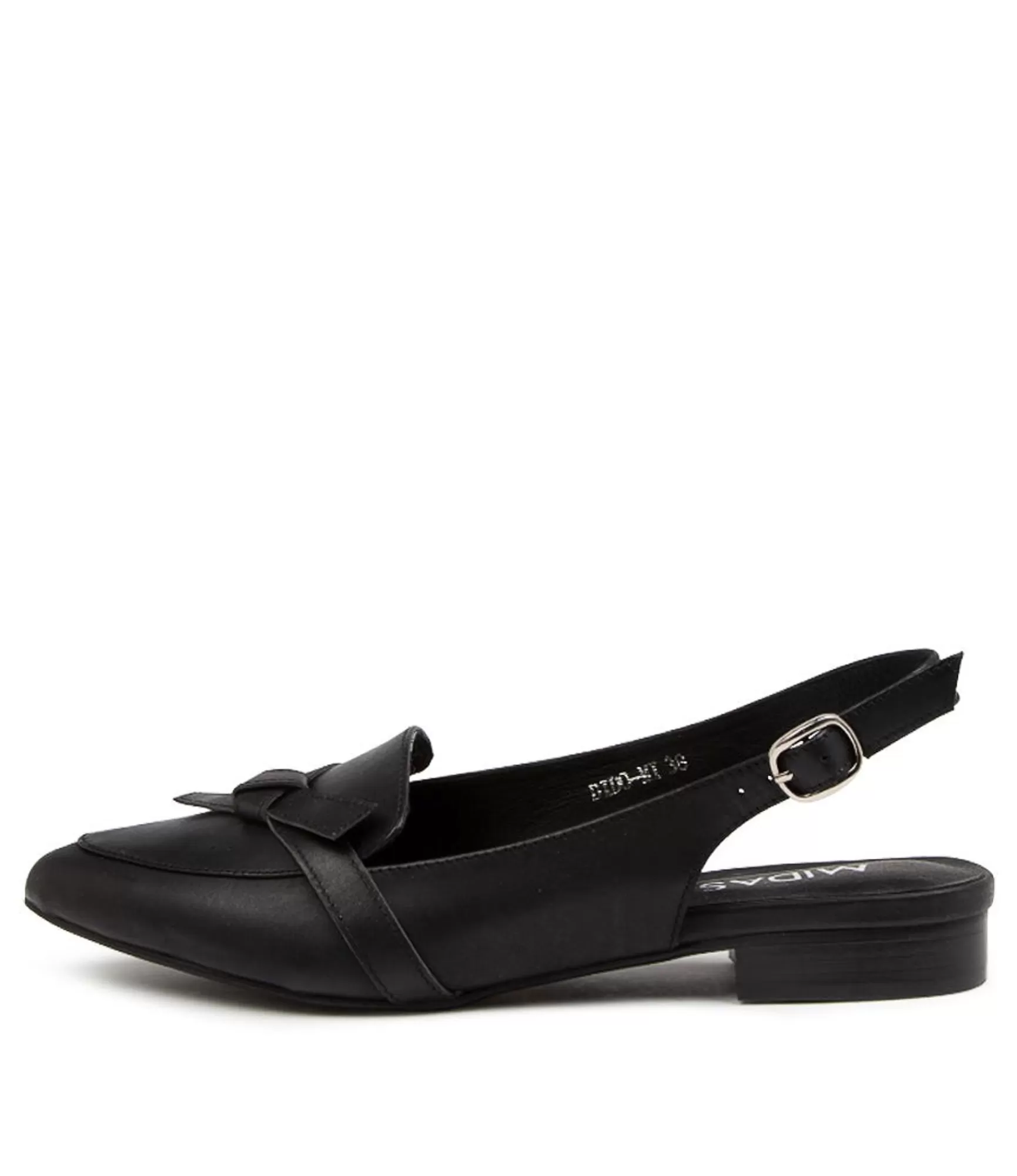 Hot Midas Shoes Dido Black Leather