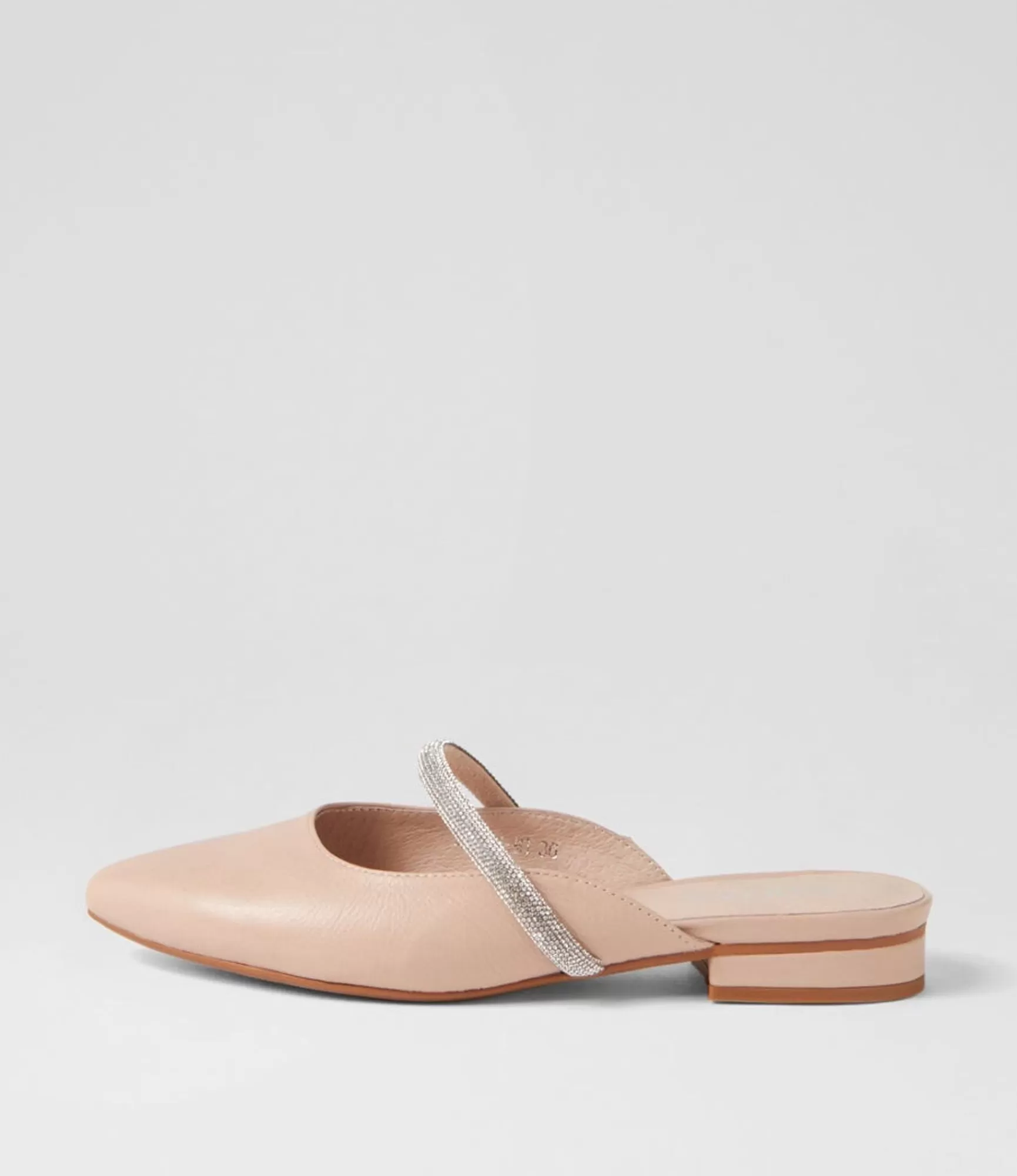 Best Midas Shoes Dream Nude Leather Flat Shoes