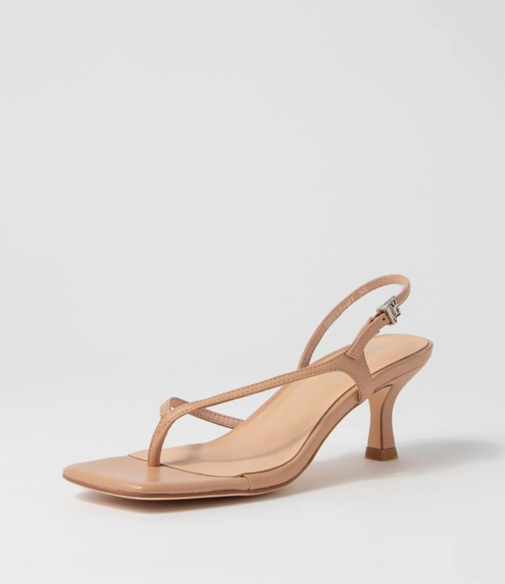 Discount Midas Shoes Drewe Nude Leather Sandals